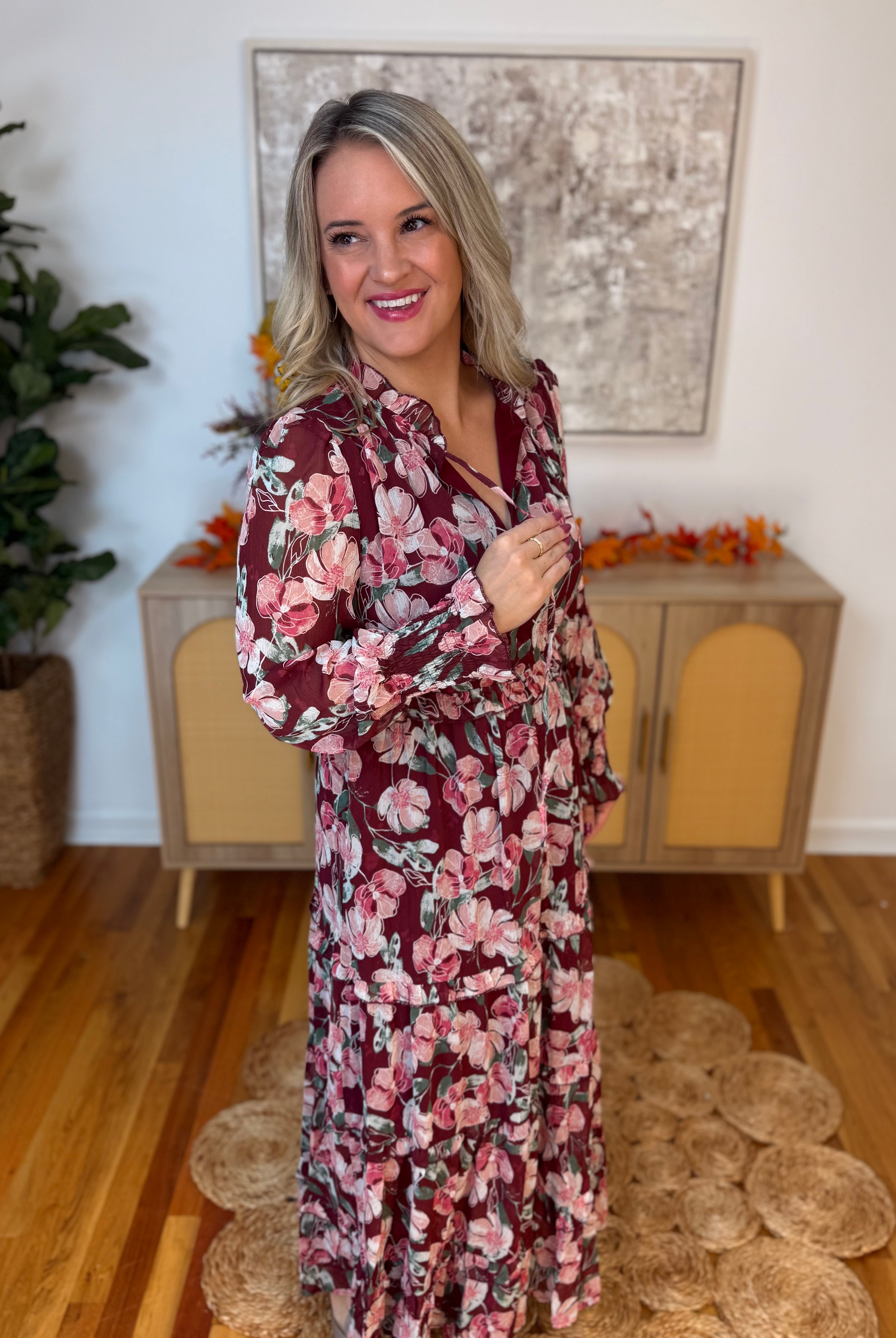 Made For Fall Maxi Dress-180 Dresses-listicle-The Lovely Closet, Women's Fashion Boutique in Alexandria, KY
