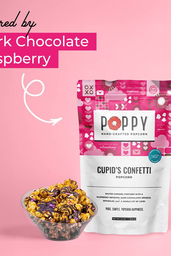 Cupid's Confetti Popcorn-330 Food-Poppy Hand-Crafted Popcorn-The Lovely Closet, Women's Fashion Boutique in Alexandria, KY