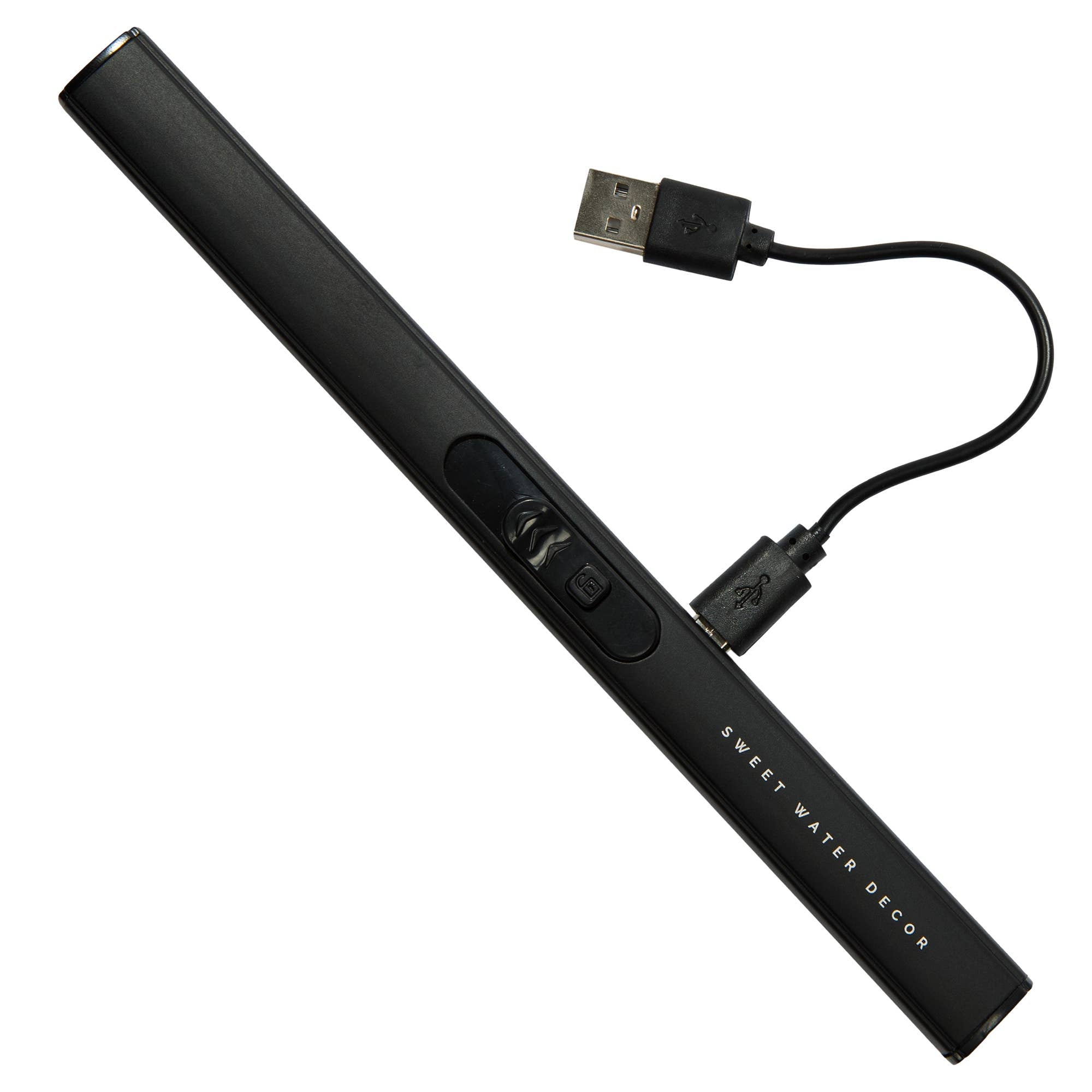 Black Rechargeable Electric Lighter-310 Gift-Sweet Water Decor-The Lovely Closet, Women's Fashion Boutique in Alexandria, KY
