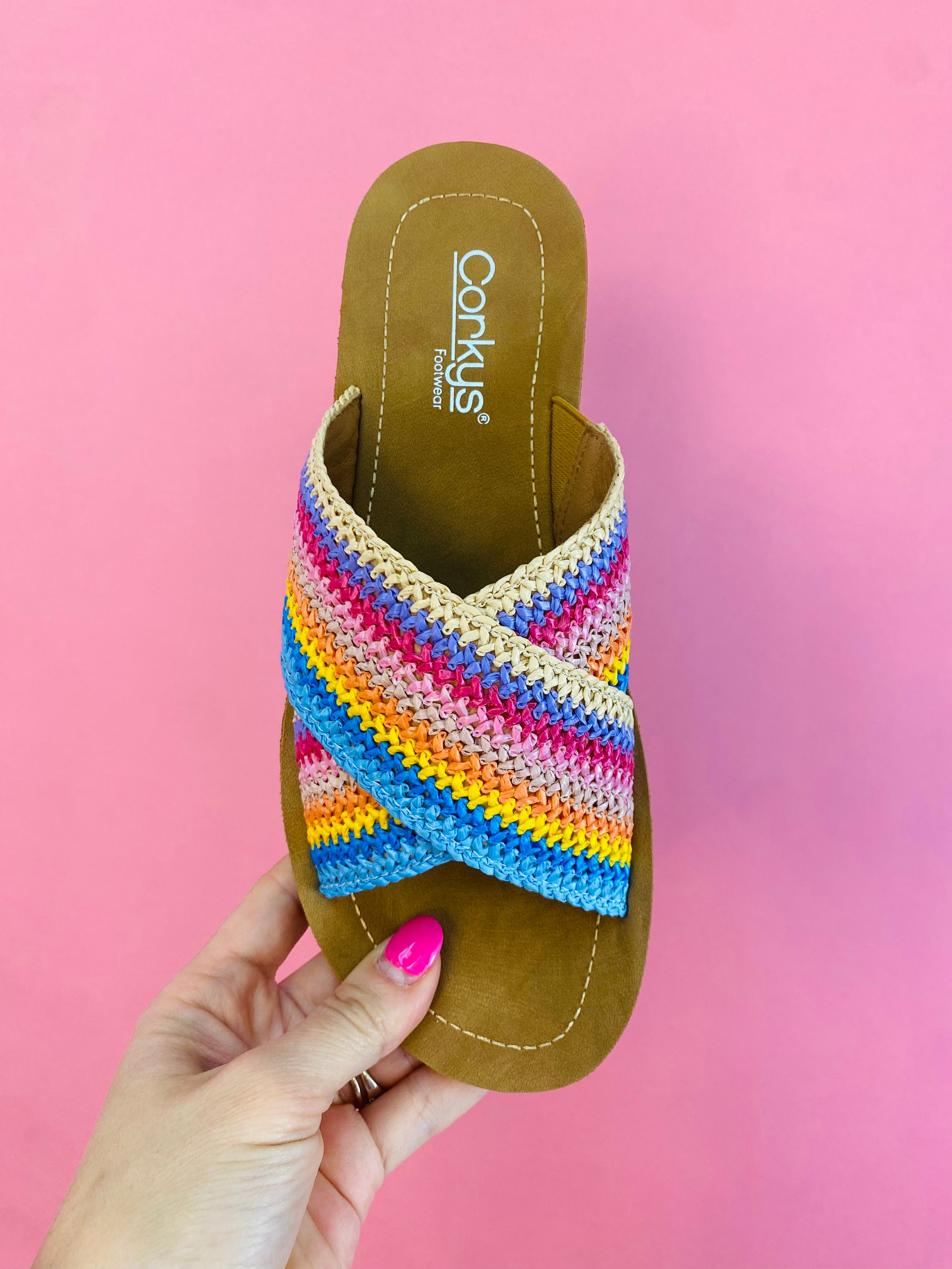 FINAL SALE - Corkys - Dig It Sandal-270 Shoes-The Lovely Closet-The Lovely Closet, Women's Fashion Boutique in Alexandria, KY