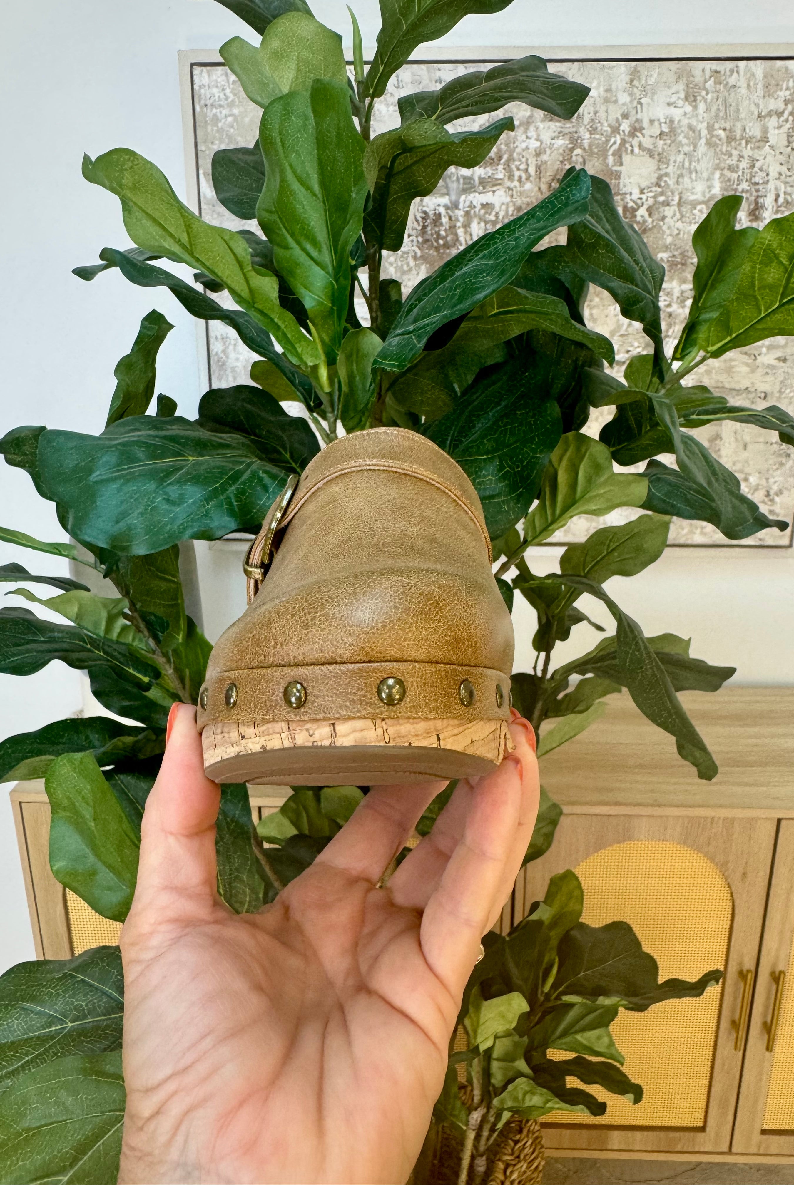 Corkys Who Knew Clog - Tan-270 Shoes-Corkys-The Lovely Closet, Women's Fashion Boutique in Alexandria, KY