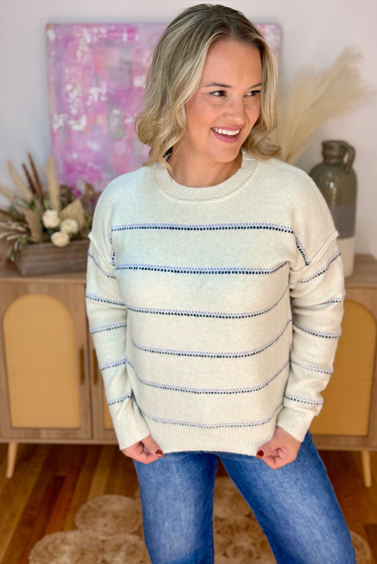 Going to the Vineyard Sweater-140 Sweaters-Staccato-The Lovely Closet, Women's Fashion Boutique in Alexandria, KY