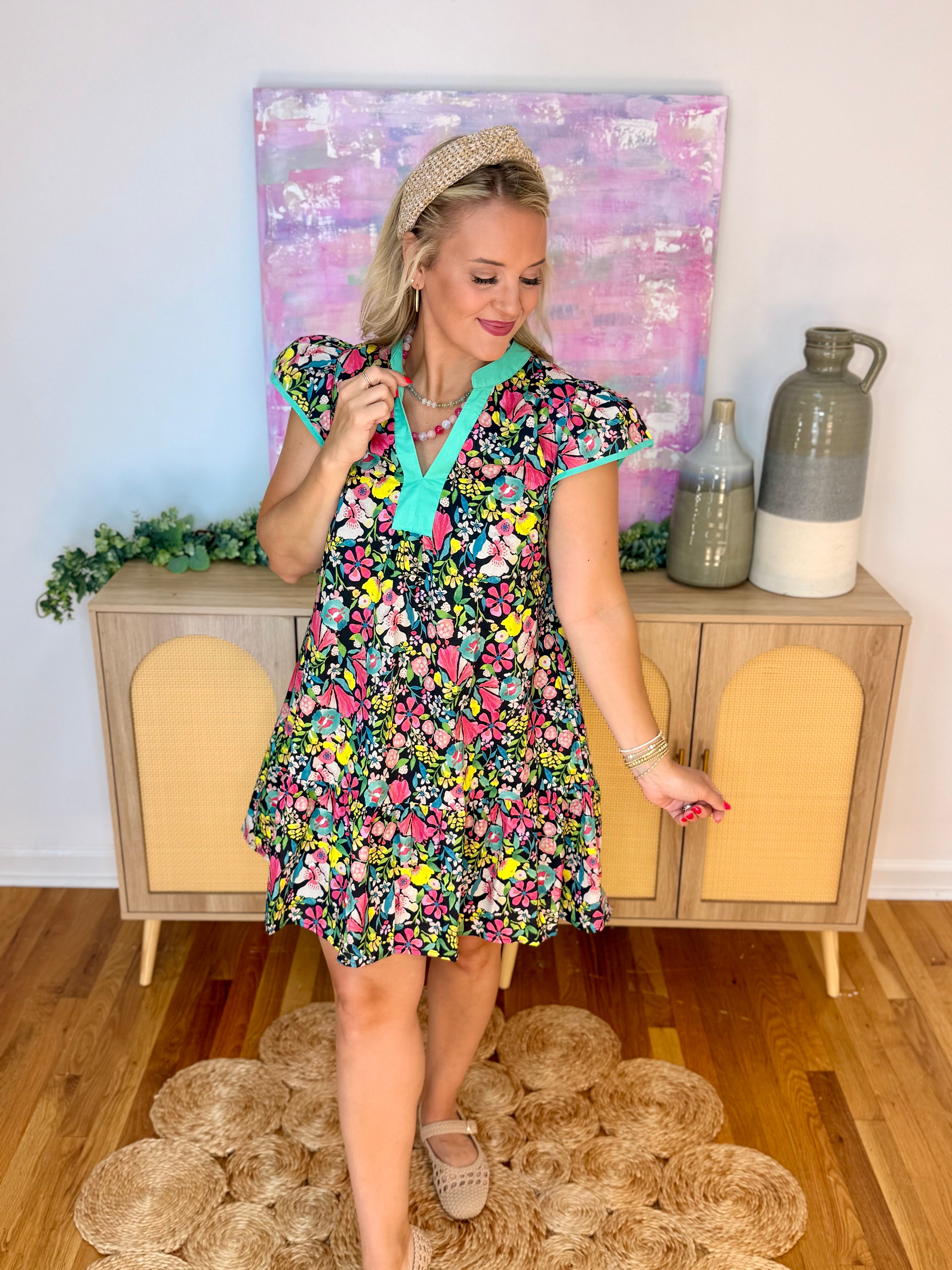 Meet Me There Dress-180 Dresses-umgee-The Lovely Closet, Women's Fashion Boutique in Alexandria, KY