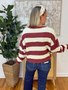 Autumn Breeze Sweater - Cinnamon-140 Sweaters-La Miel-The Lovely Closet, Women's Fashion Boutique in Alexandria, KY