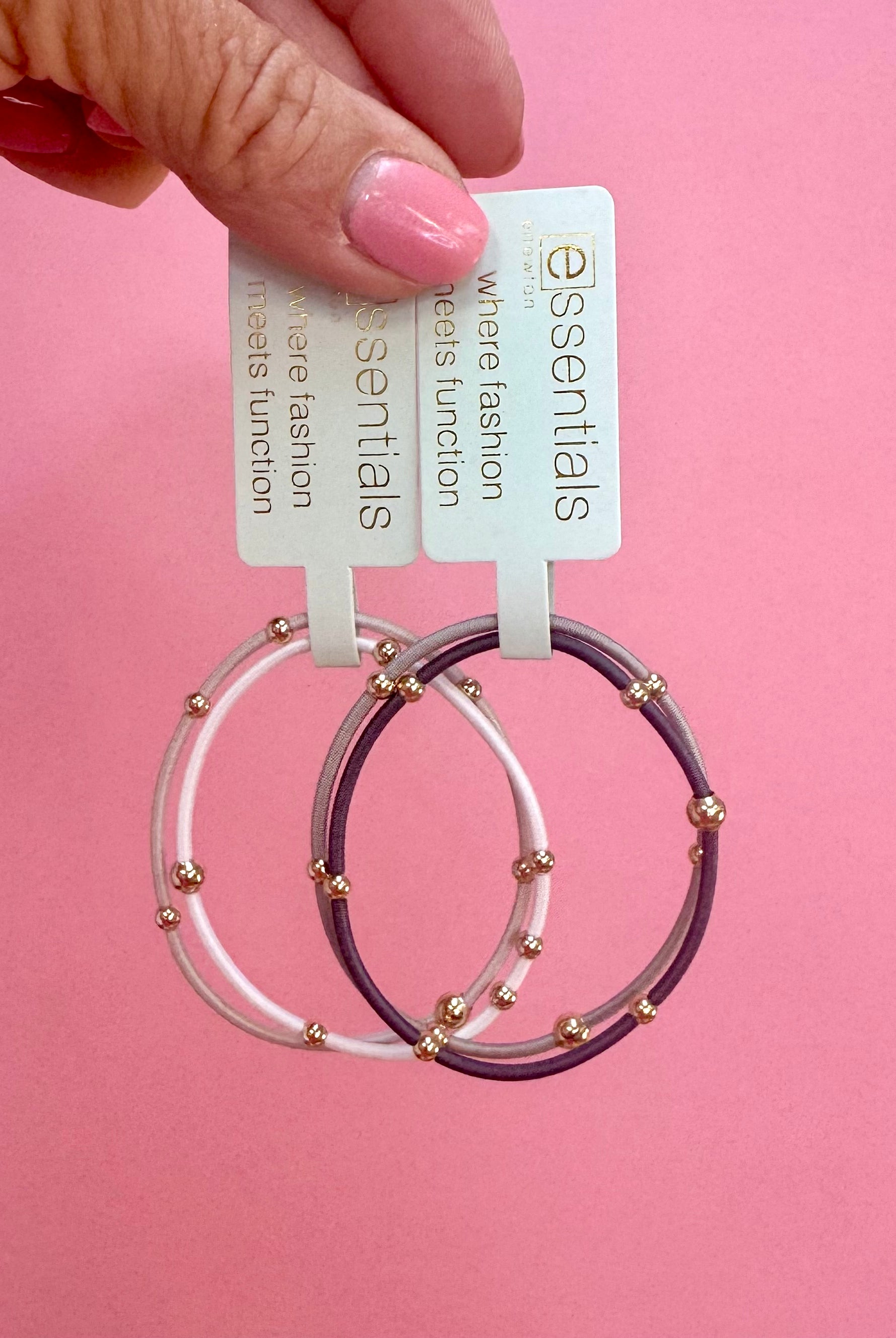 E Essentials Hair Ties Set-260 eNewton-eNewton-The Lovely Closet, Women's Fashion Boutique in Alexandria, KY