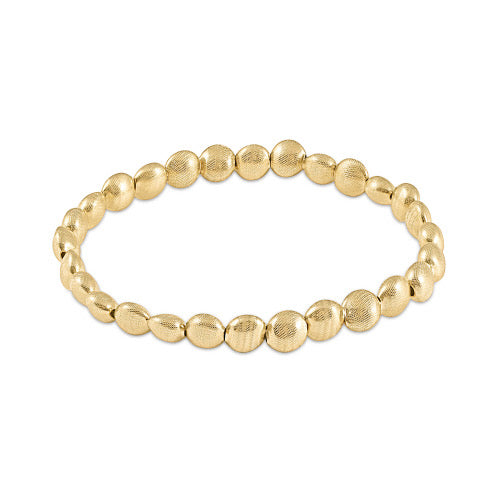 EXTENDS Honesty Gold 6mm Bead Bracelet-260 eNewton-eNewton-The Lovely Closet, Women's Fashion Boutique in Alexandria, KY