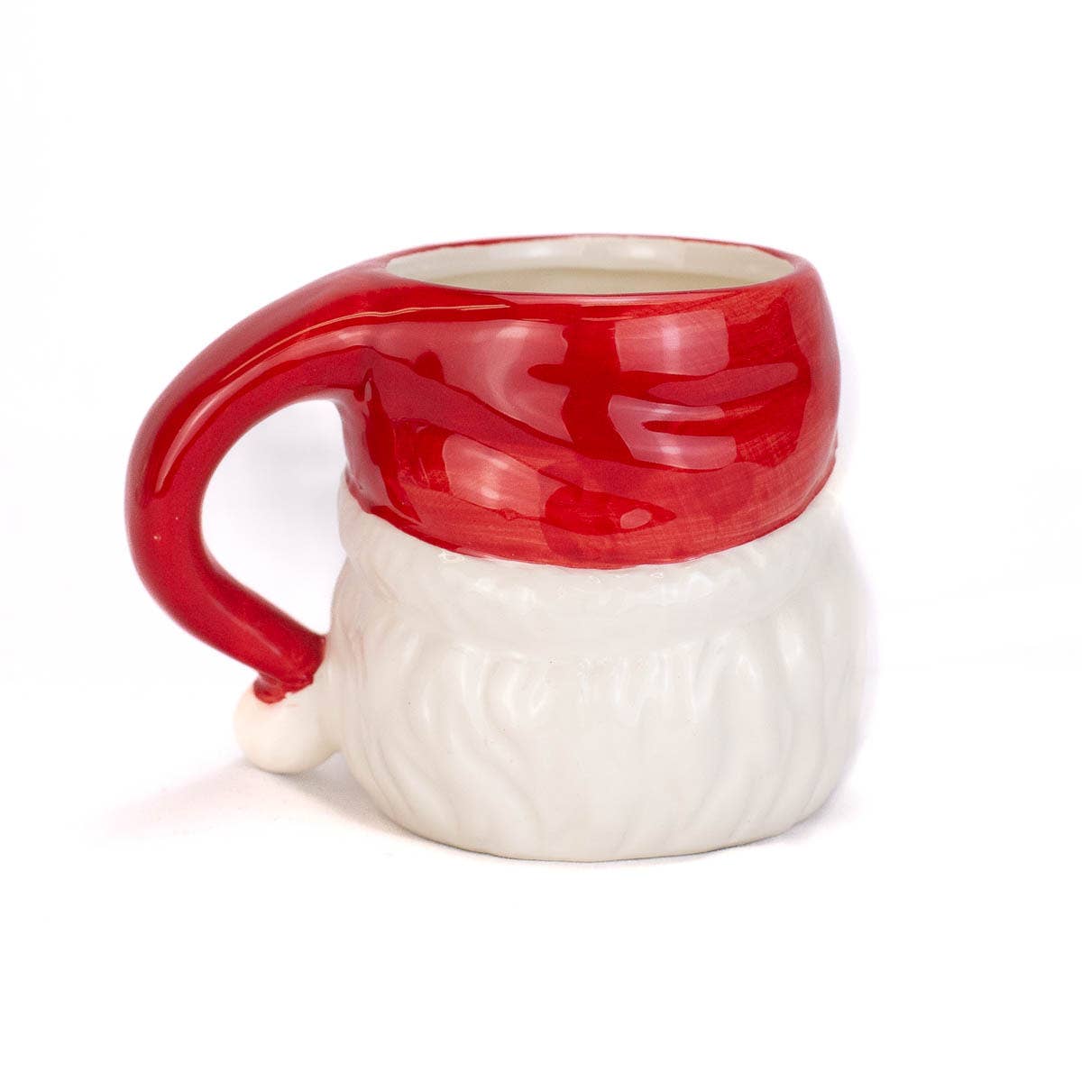 Santa Mug Red/White 4.5 oz-Mugs-The Royal Standard-The Lovely Closet, Women's Fashion Boutique in Alexandria, KY