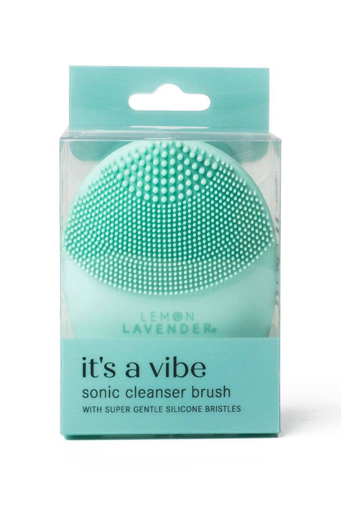 Lemon Lavender It's a Vibe Sonic Cleanser Brush-310 Gift-DM Merchandising-The Lovely Closet, Women's Fashion Boutique in Alexandria, KY
