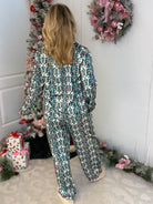 Mary Square Gossamer Wings Charlotte Satin Pant Set-350 Holiday-Mary Square-The Lovely Closet, Women's Fashion Boutique in Alexandria, KY