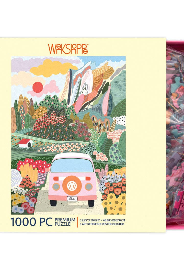 Road Trip 1000 Piece Puzzle-310 Gift-WerkShoppe-The Lovely Closet, Women's Fashion Boutique in Alexandria, KY