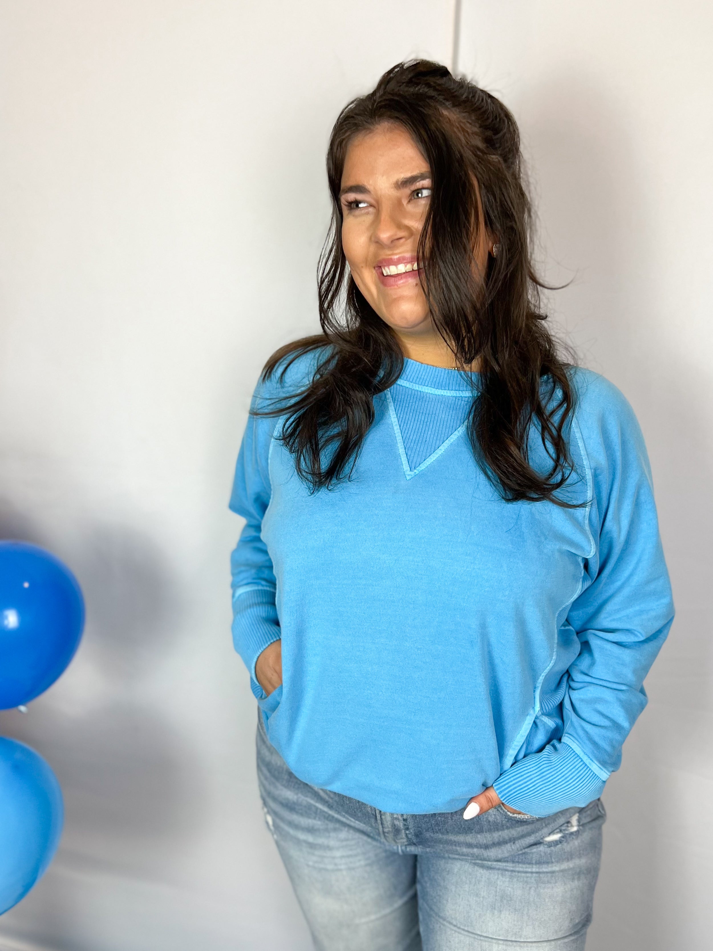 FINAL SALE Keeping It Casual Pullover-150 Sweatshirts-The Lovely Closet-The Lovely Closet, Women's Fashion Boutique in Alexandria, KY