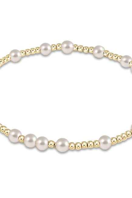 EXTENDS 3mm Pearl Hope Unwritten Bracelet-260 eNewton-eNewton-The Lovely Closet, Women's Fashion Boutique in Alexandria, KY