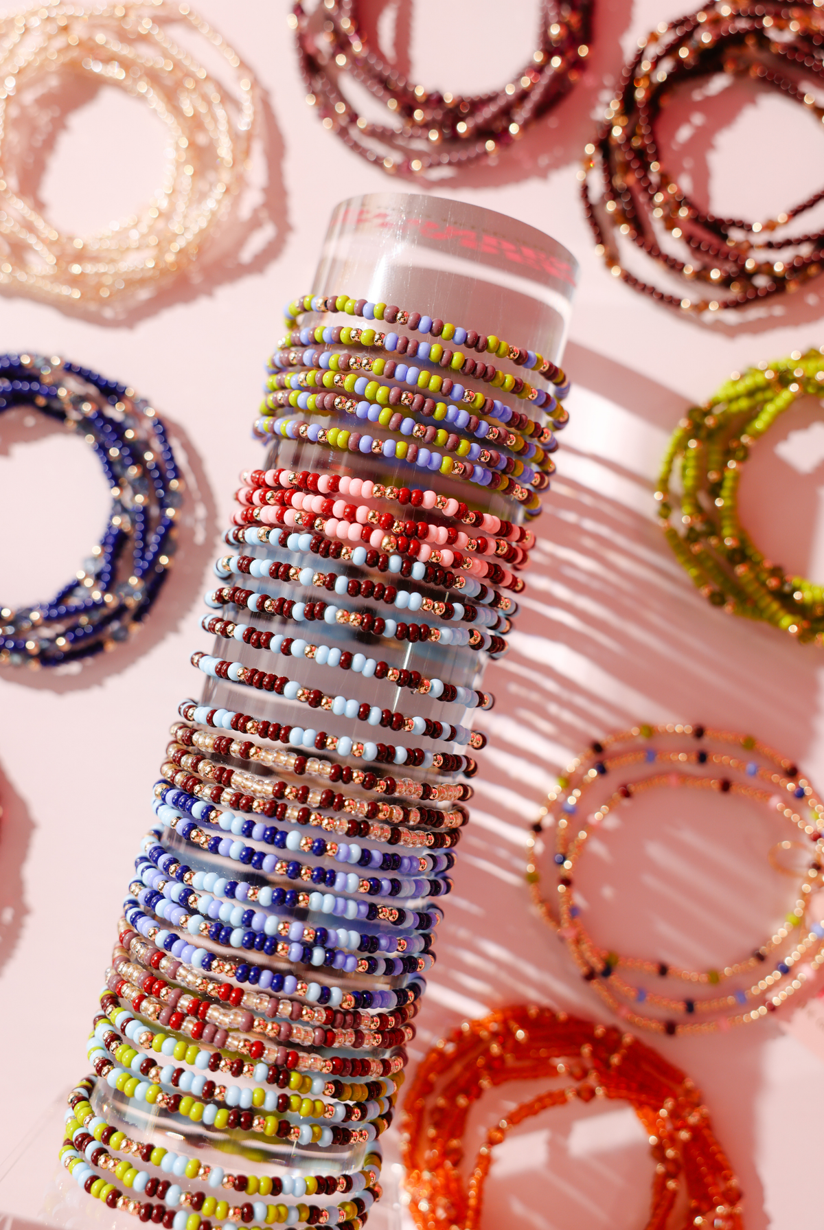 Twilight Sprinkle Bracelet: Extended 7.25 inch-bracelet-Beaded Blondes-The Lovely Closet, Women's Fashion Boutique in Alexandria, KY
