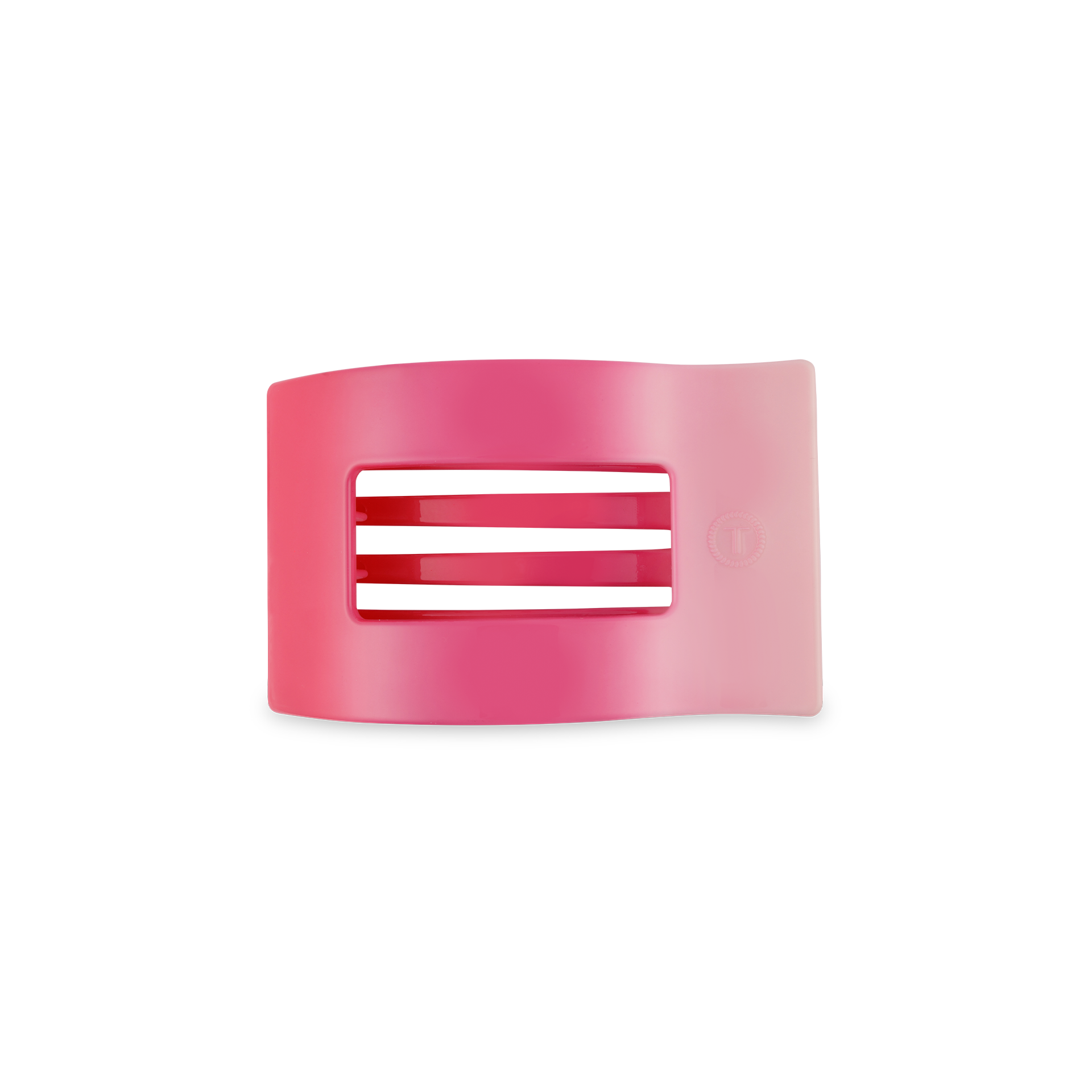 Flat Rectangle Hair Clip | Small | Kiss & Tell-300 Headwear-TELETIES-The Lovely Closet, Women's Fashion Boutique in Alexandria, KY