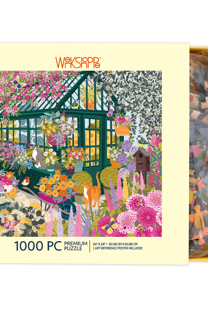 Spring Greenhouse 1000 Piece Puzzle-310 Gift-WerkShoppe-The Lovely Closet, Women's Fashion Boutique in Alexandria, KY