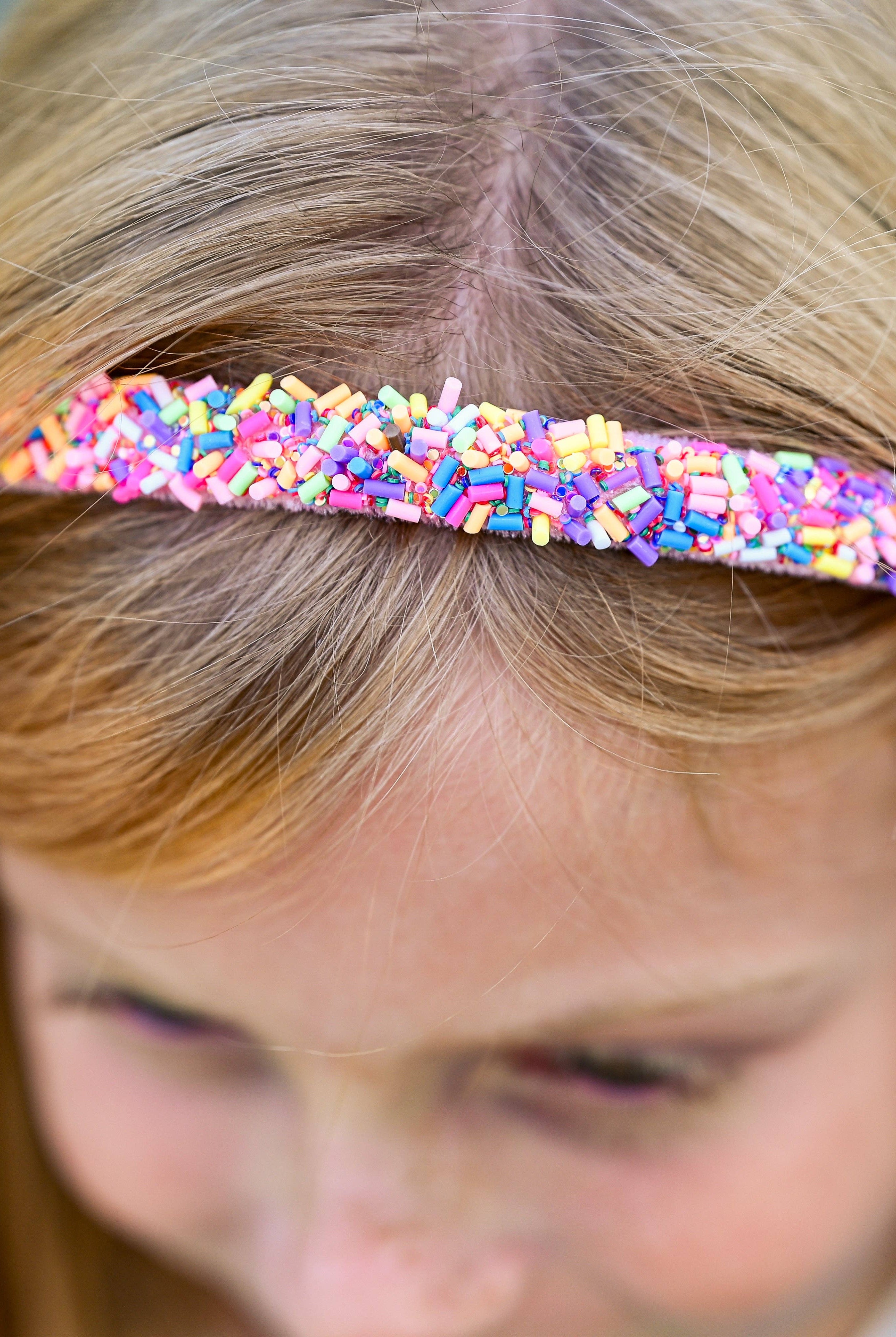 Thin Sprinkle Headband - Purple-310 Gift-Frog Sac-The Lovely Closet, Women's Fashion Boutique in Alexandria, KY