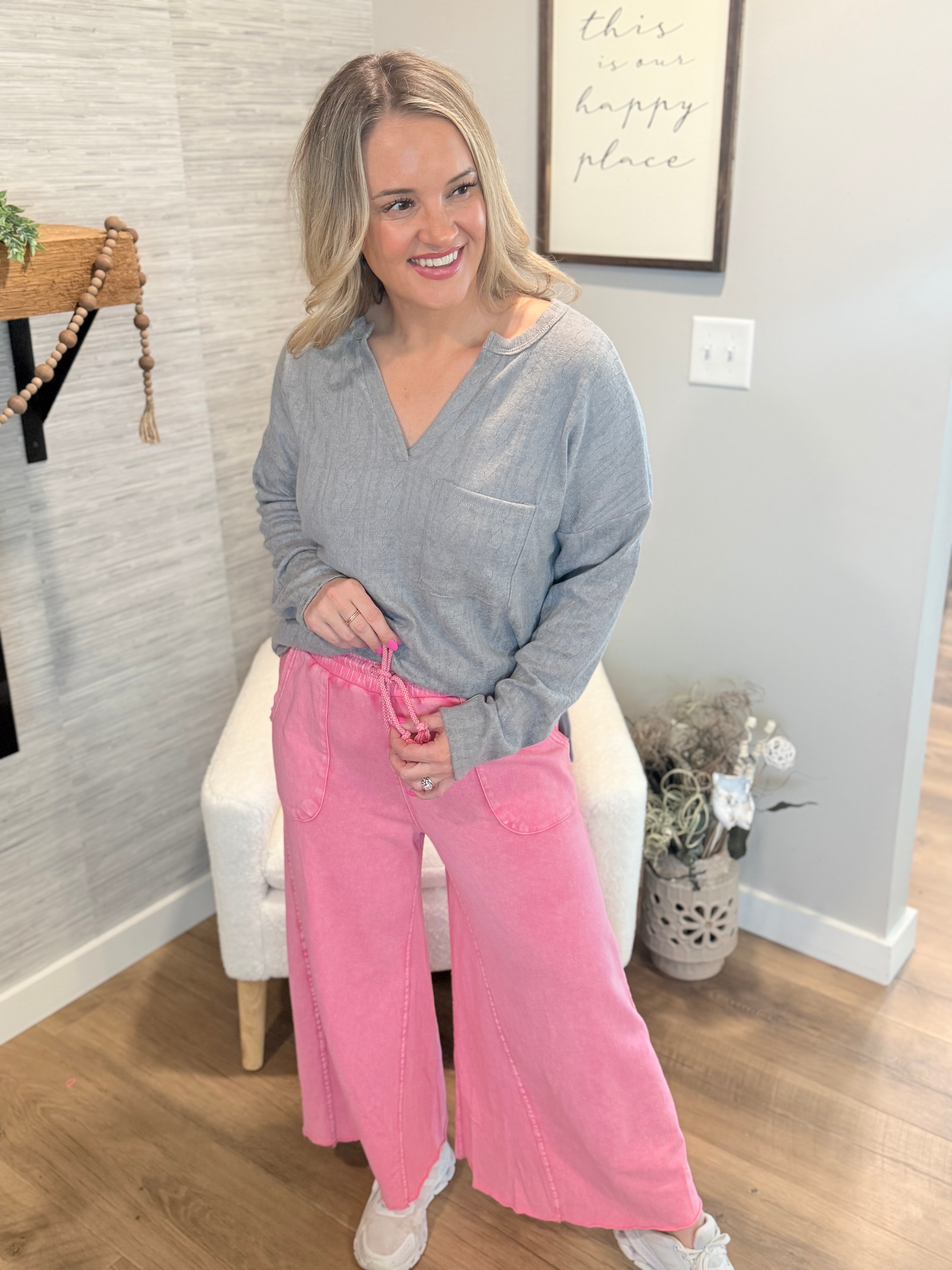 Day in The Life Pants - Pink-240 Pants-easel-The Lovely Closet, Women's Fashion Boutique in Alexandria, KY
