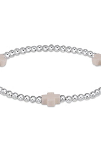 EXTENDS 3mm Signature Cross Sterling Bracelet-260 eNewton-eNewton-The Lovely Closet, Women's Fashion Boutique in Alexandria, KY