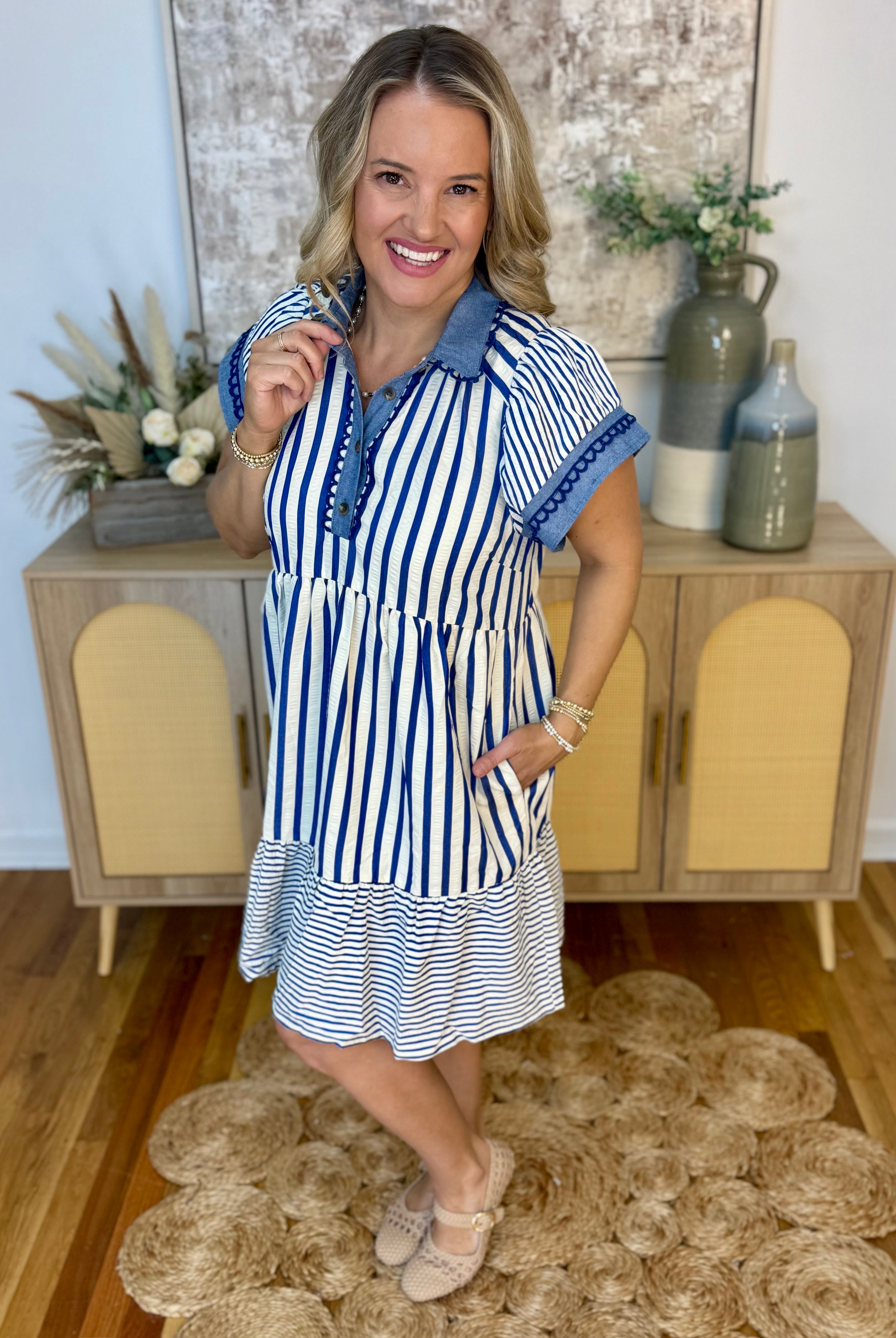 Sail Away Dress-180 Dresses-The Lovely Closet-The Lovely Closet, Women's Fashion Boutique in Alexandria, KY