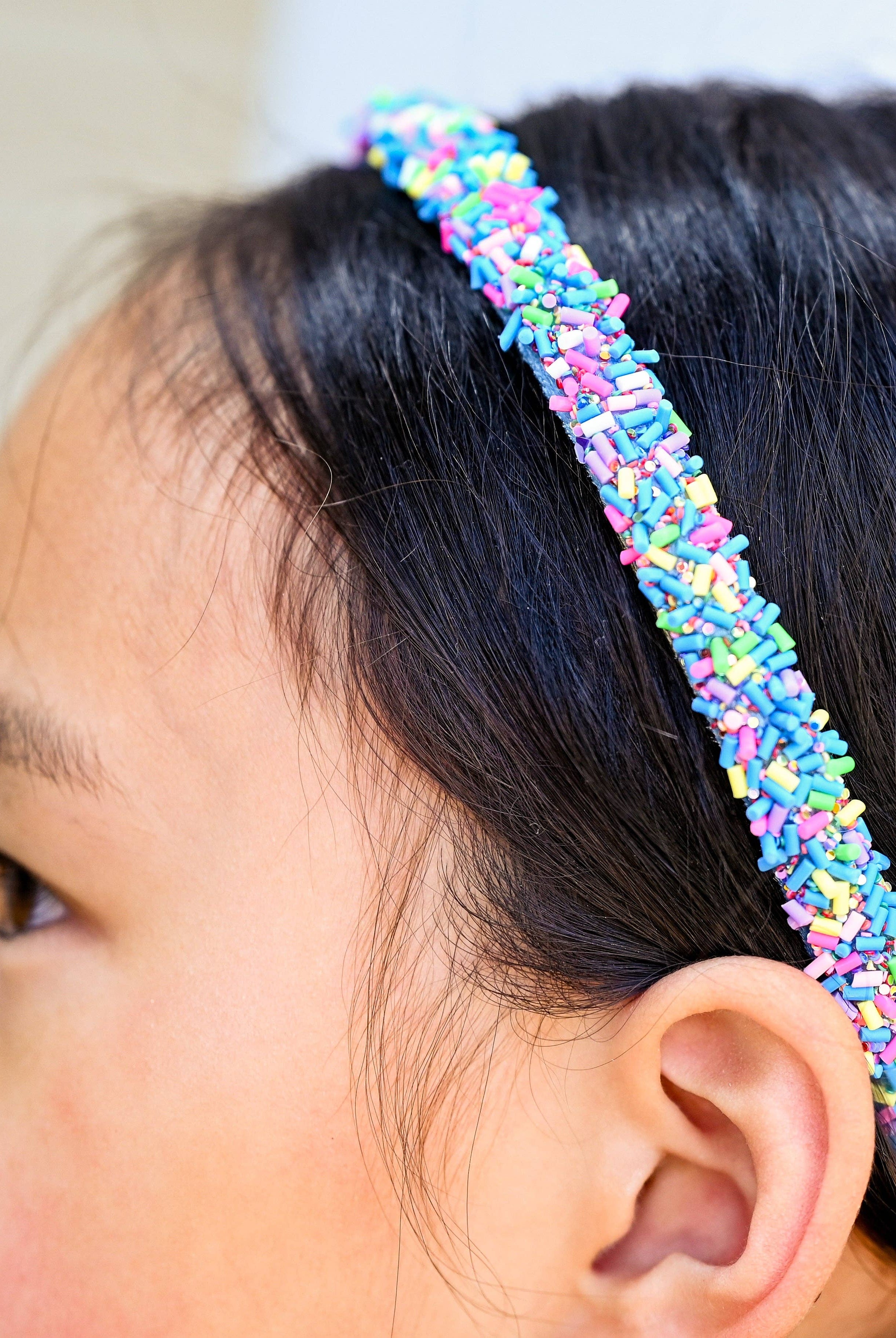 Thin Sprinkle Headband - Purple-310 Gift-Frog Sac-The Lovely Closet, Women's Fashion Boutique in Alexandria, KY