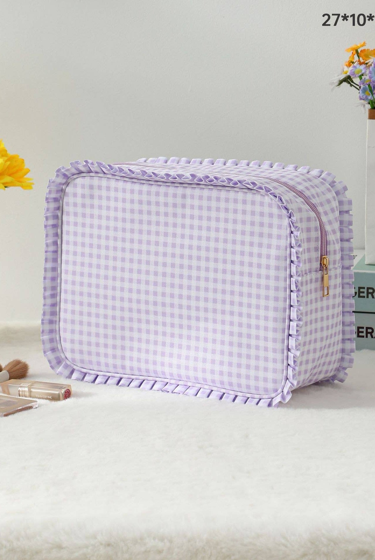 Cosmetic Travel Bag-280 Accessories-JOSSLYN by wall to wall-The Lovely Closet, Women's Fashion Boutique in Alexandria, KY