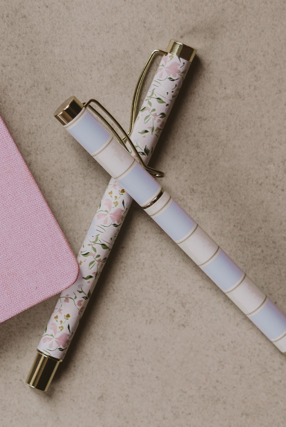 Floral Metal Pen Set-310 Gift-Sweet Water Decor-The Lovely Closet, Women's Fashion Boutique in Alexandria, KY