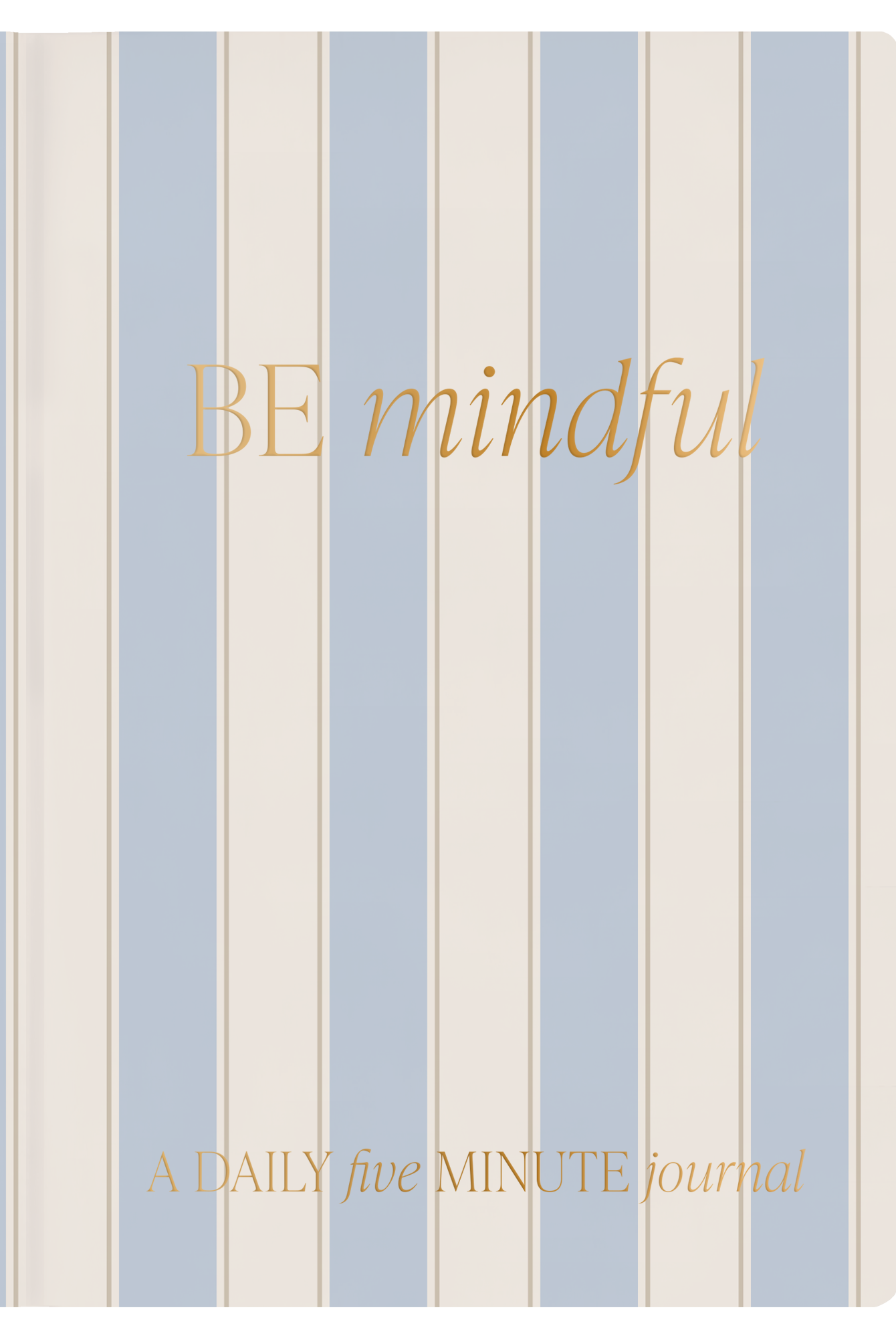 Be Mindful Prompted Journal - Blue Stripes-310 Gift-Sweet Water Decor-The Lovely Closet, Women's Fashion Boutique in Alexandria, KY