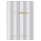 Be Mindful Prompted Journal - Blue Stripes-310 Gift-Sweet Water Decor-The Lovely Closet, Women's Fashion Boutique in Alexandria, KY