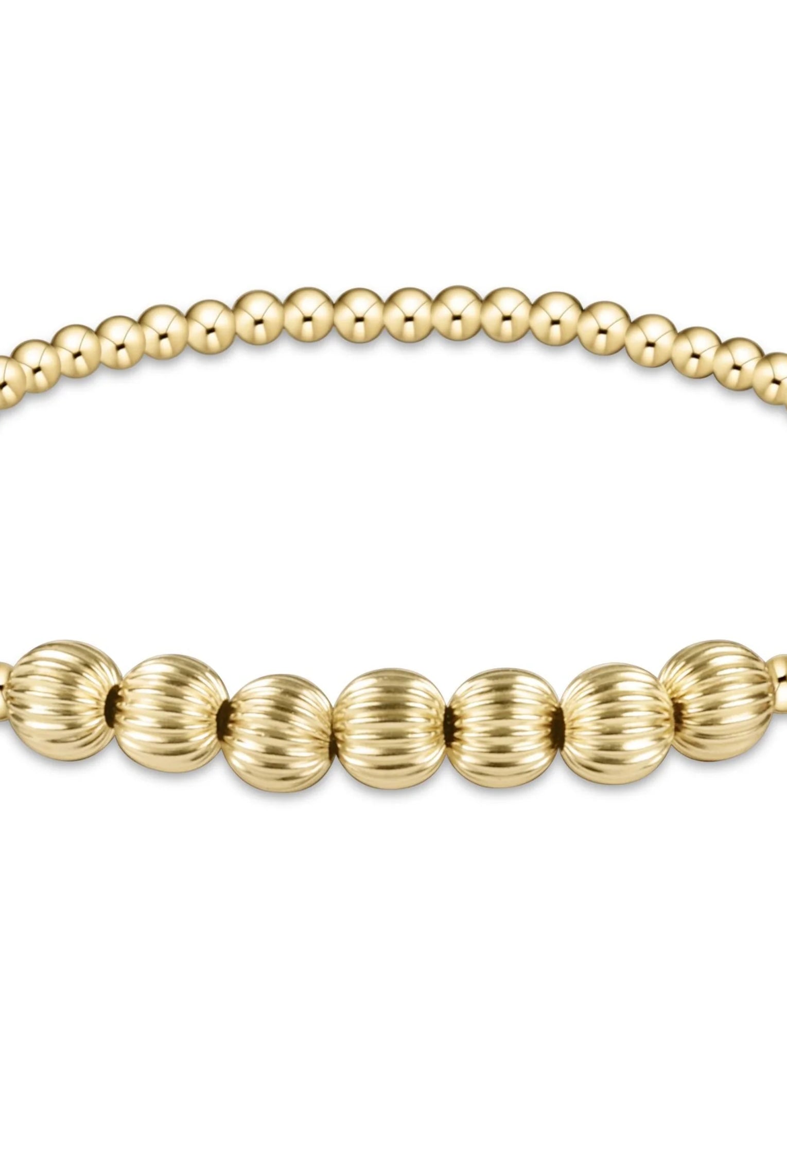 Dignity Beaded Bliss Gold 6MM-260 eNewton-eNewton-The Lovely Closet, Women's Fashion Boutique in Alexandria, KY
