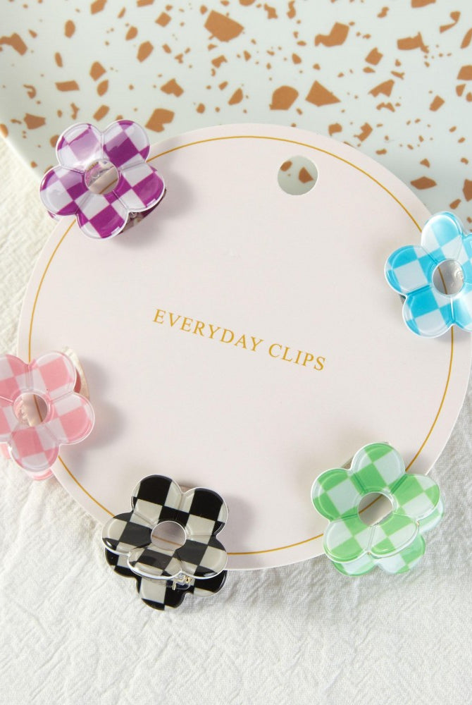 Set of 5 Claw Clips-280 Accessories-judson-The Lovely Closet, Women's Fashion Boutique in Alexandria, KY