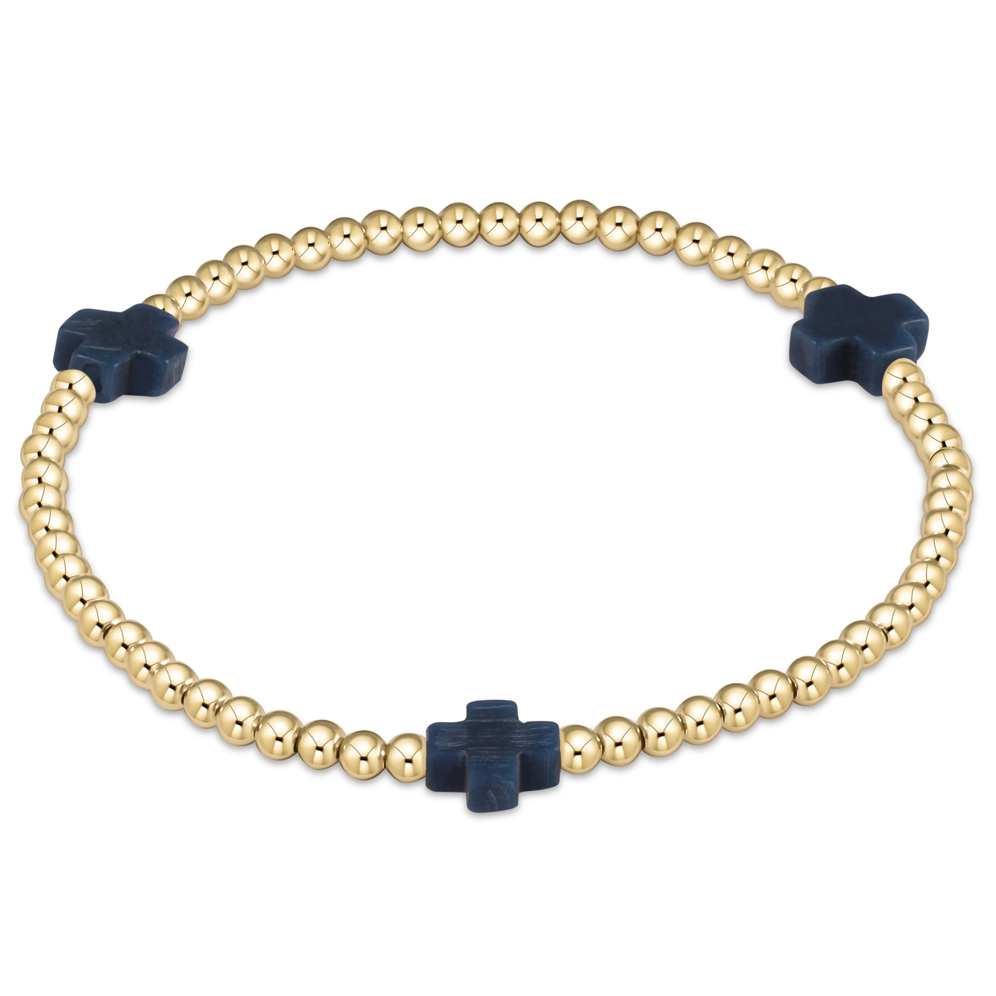 EXTENDS Signature Cross 3mm Bracelet-260 eNewton-eNewton-The Lovely Closet, Women's Fashion Boutique in Alexandria, KY