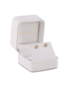 14KT Gold & Diamond Signature Cross Stud-260 eNewton-eNewton-The Lovely Closet, Women's Fashion Boutique in Alexandria, KY