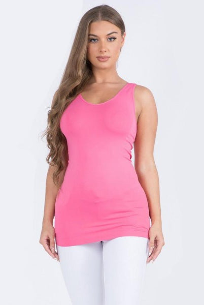 Reversible Slim & Shape Tank - Plus-120 Sleeveless Tops-The Lovely Closet-The Lovely Closet, Women's Fashion Boutique in Alexandria, KY
