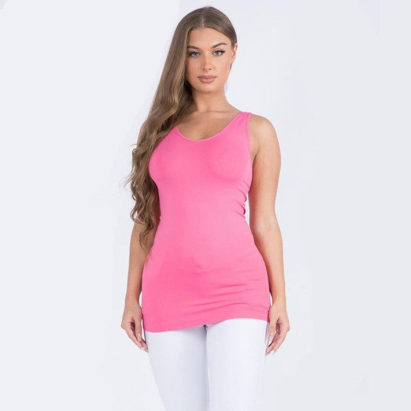 Reversible Slim & Shape Tank - Plus-120 Sleeveless Tops-The Lovely Closet-The Lovely Closet, Women's Fashion Boutique in Alexandria, KY