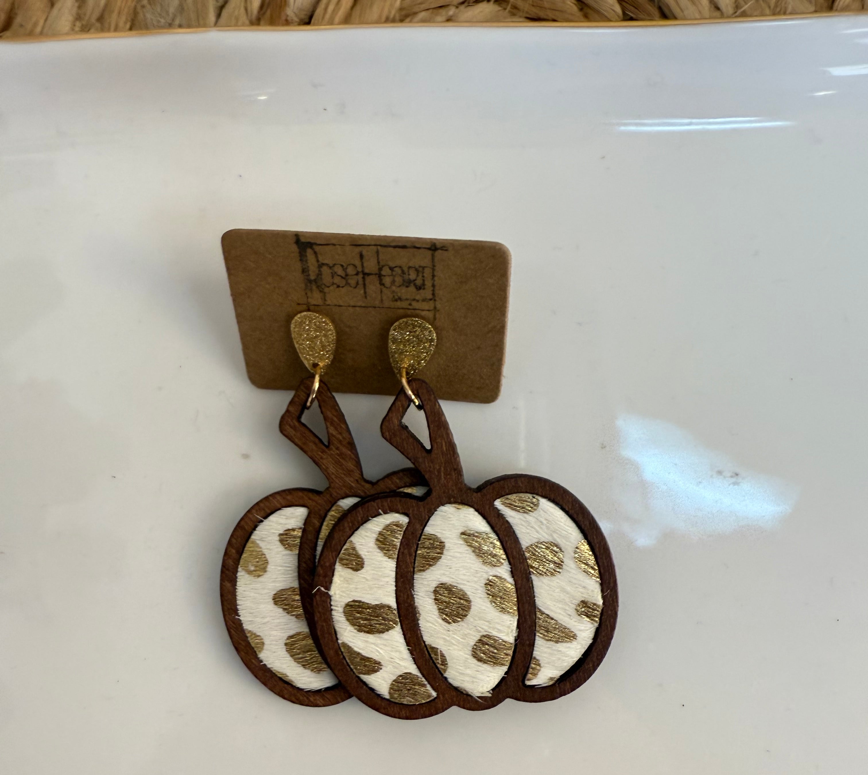 October Earrings-250 Jewelry-RH-The Lovely Closet, Women's Fashion Boutique in Alexandria, KY
