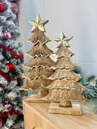 Wood Christmas Trees-350 Holiday-Mary Square-The Lovely Closet, Women's Fashion Boutique in Alexandria, KY