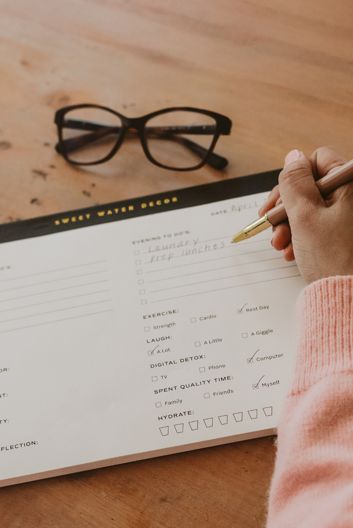 Self Care Notepad-310 Gift-Sweet Water Decor-The Lovely Closet, Women's Fashion Boutique in Alexandria, KY