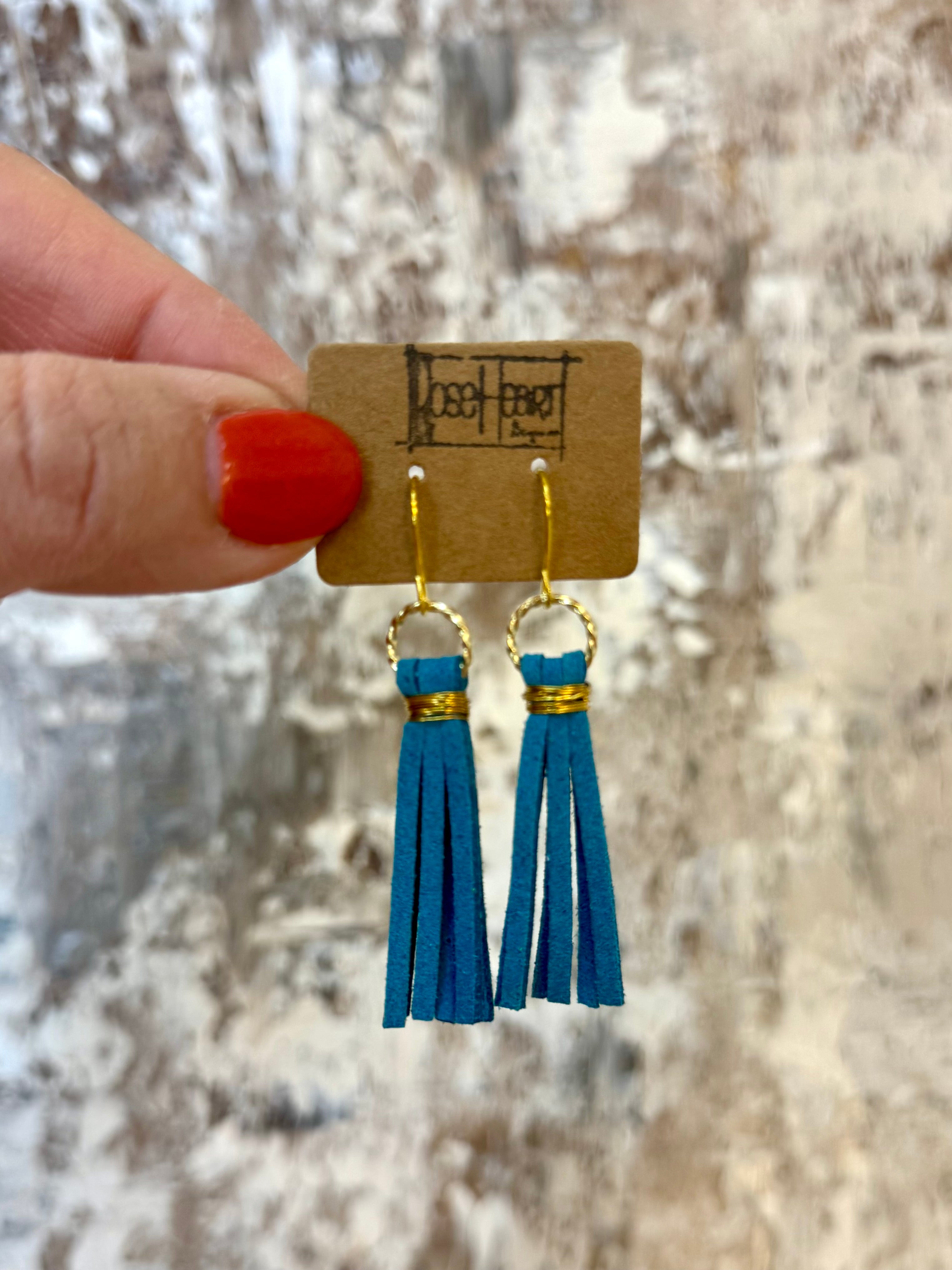 RoseHeart Earrings - Dressed for Fall-180 Dresses-RH-The Lovely Closet, Women's Fashion Boutique in Alexandria, KY