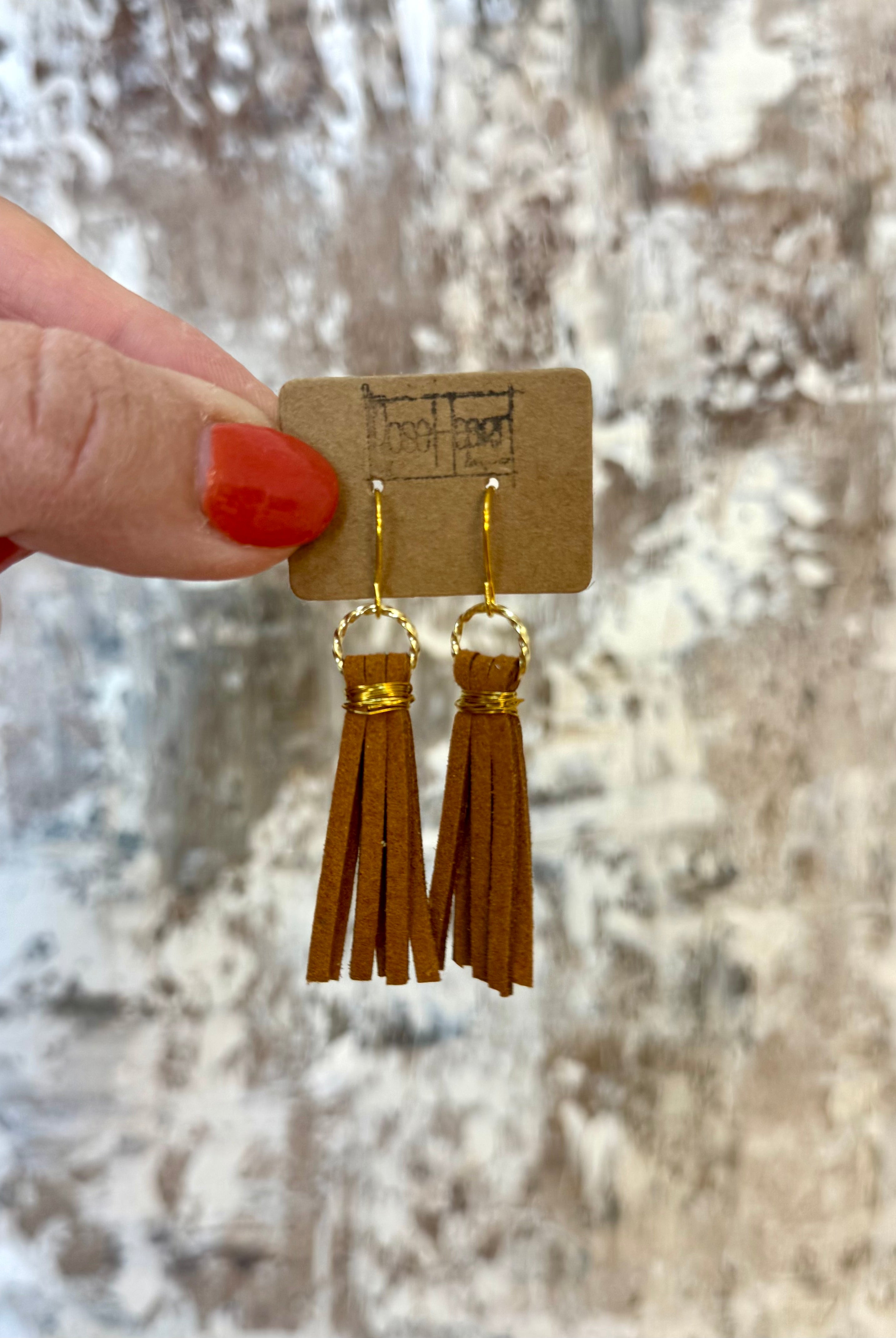 RoseHeart Earrings - Dressed for Fall-180 Dresses-RH-The Lovely Closet, Women's Fashion Boutique in Alexandria, KY