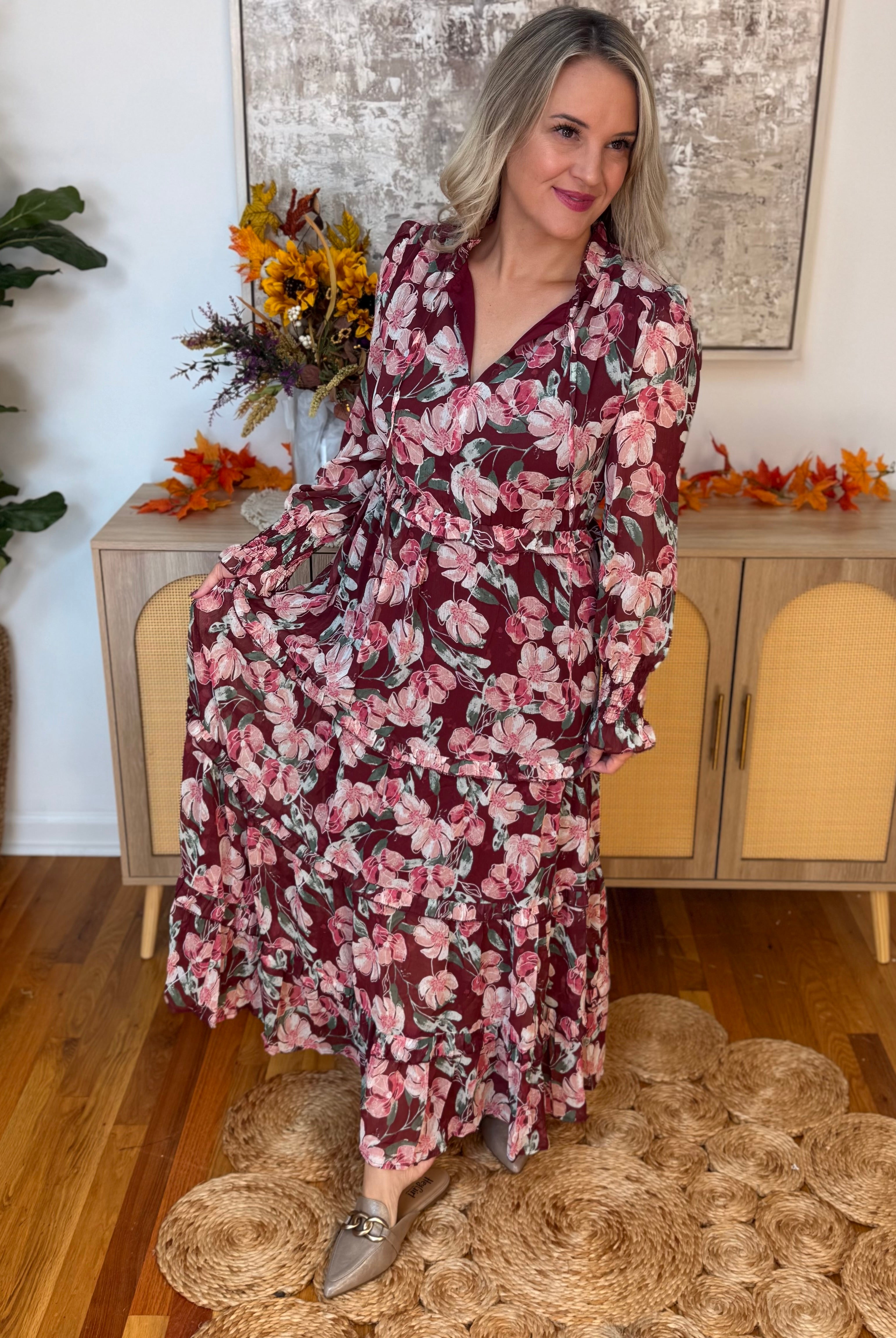 Made For Fall Maxi Dress-180 Dresses-listicle-The Lovely Closet, Women's Fashion Boutique in Alexandria, KY
