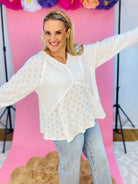 Sunshine Days Long Sleeve Top-110 Long Sleeve Top-FANTASTIC FAWN-The Lovely Closet, Women's Fashion Boutique in Alexandria, KY