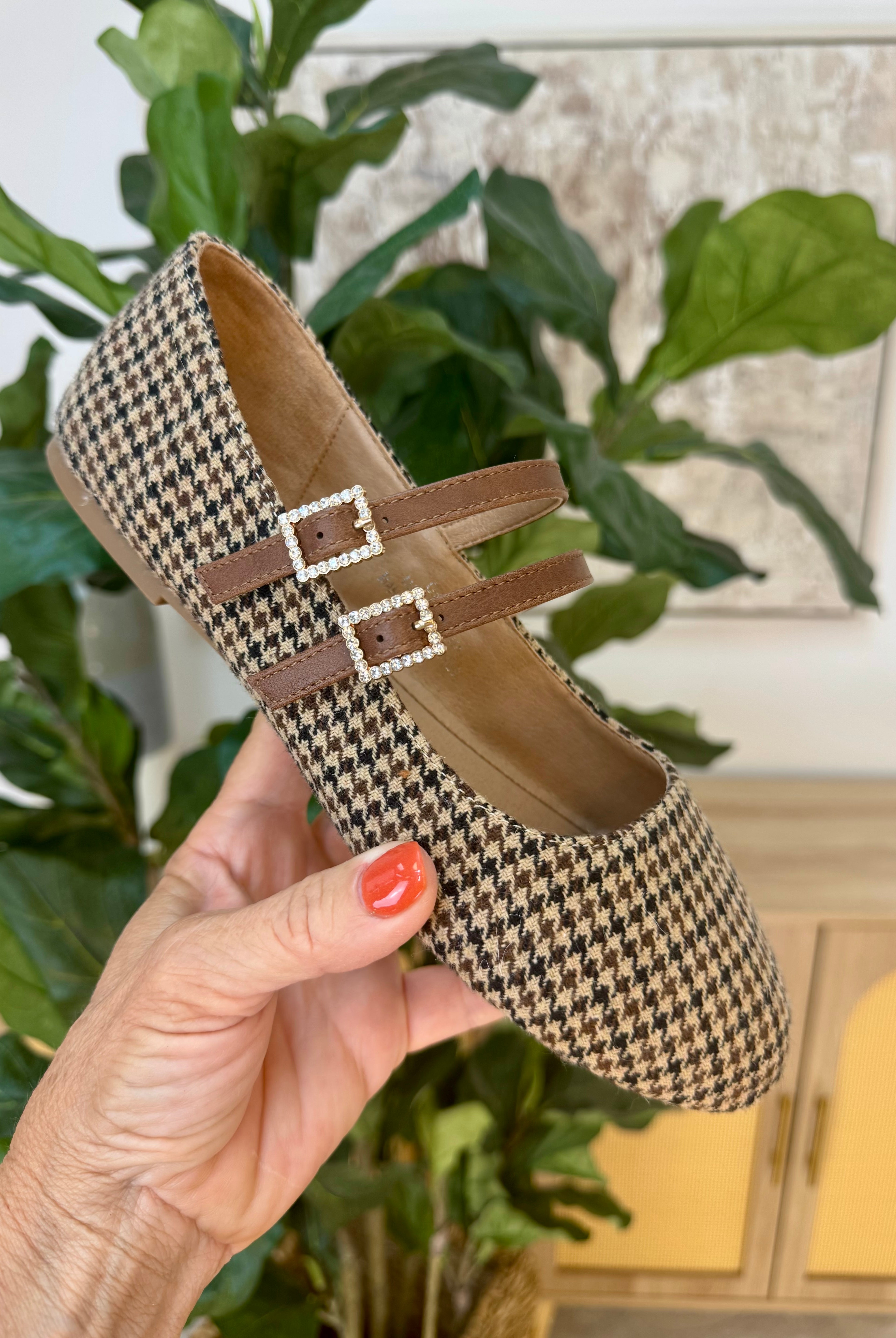 Corkys Own it - Black Houndstooth-270 Shoes-Corkys-The Lovely Closet, Women's Fashion Boutique in Alexandria, KY