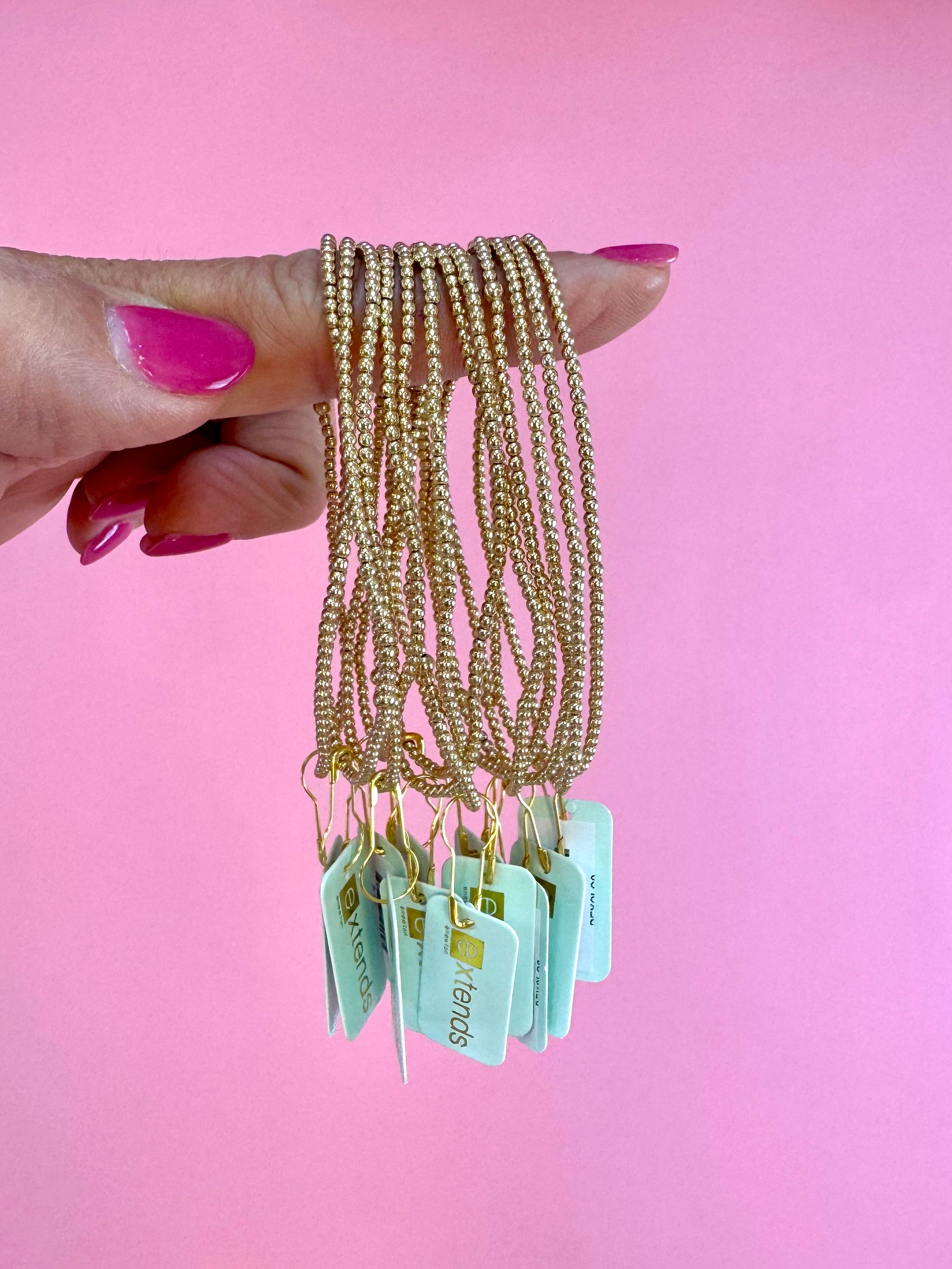 EXTENDS Classic Gold 2mm Bracelet-260 eNewton-eNewton-The Lovely Closet, Women's Fashion Boutique in Alexandria, KY