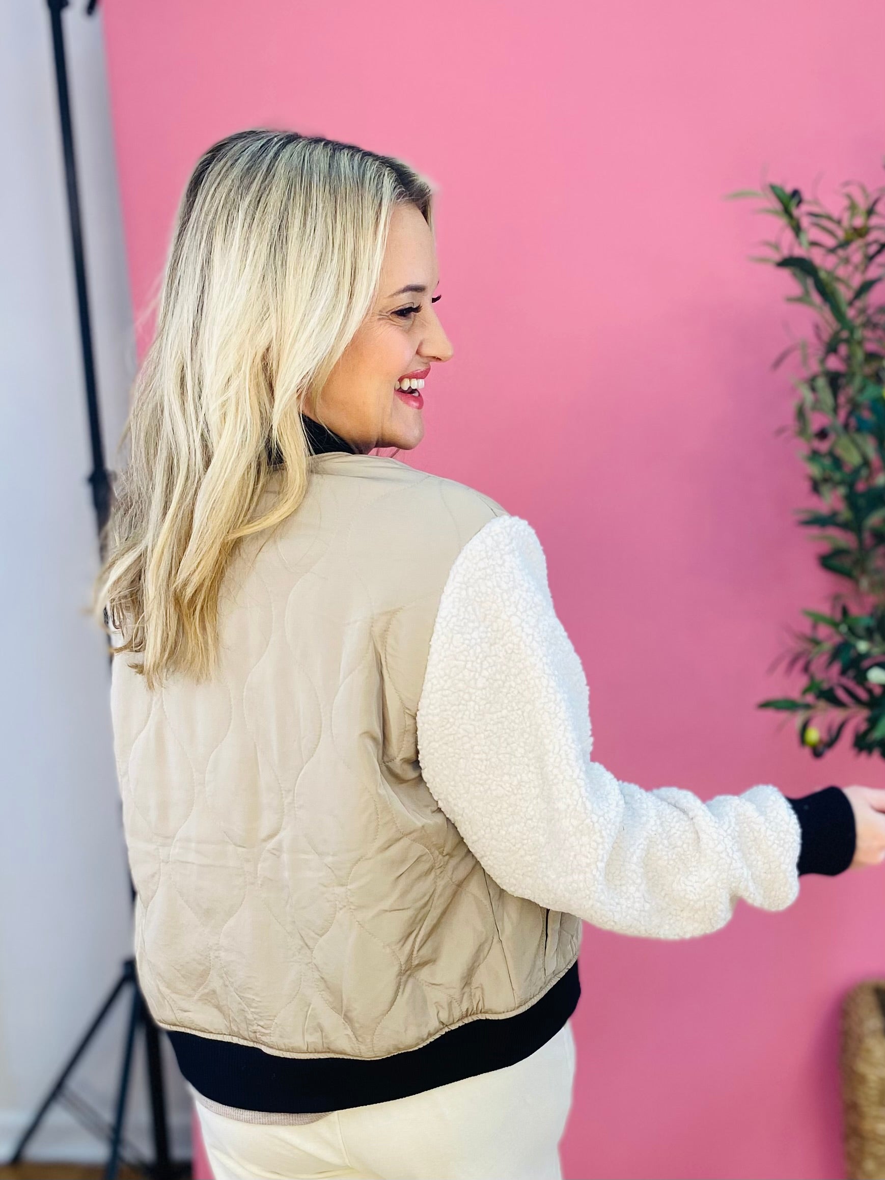 The Cool Girl Bomber Jacket-999 History-The Lovely Closet-The Lovely Closet, Women's Fashion Boutique in Alexandria, KY