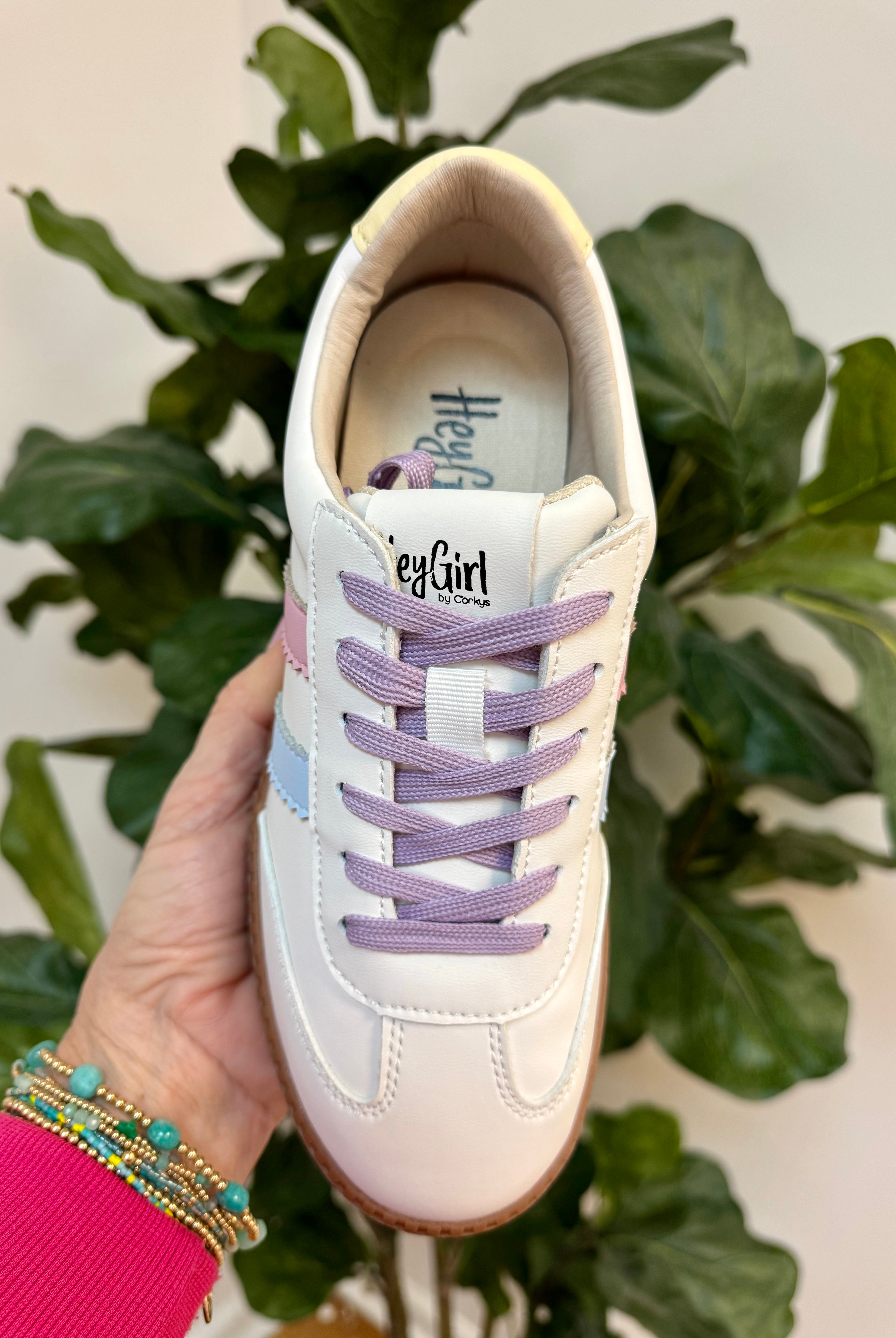 Corkys Hey Girl Heads up - Pastel Combo-270 Shoes-Corkys-The Lovely Closet, Women's Fashion Boutique in Alexandria, KY