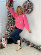 Millie Cheers Pullover-150 Sweatshirts-Mary Square-The Lovely Closet, Women's Fashion Boutique in Alexandria, KY