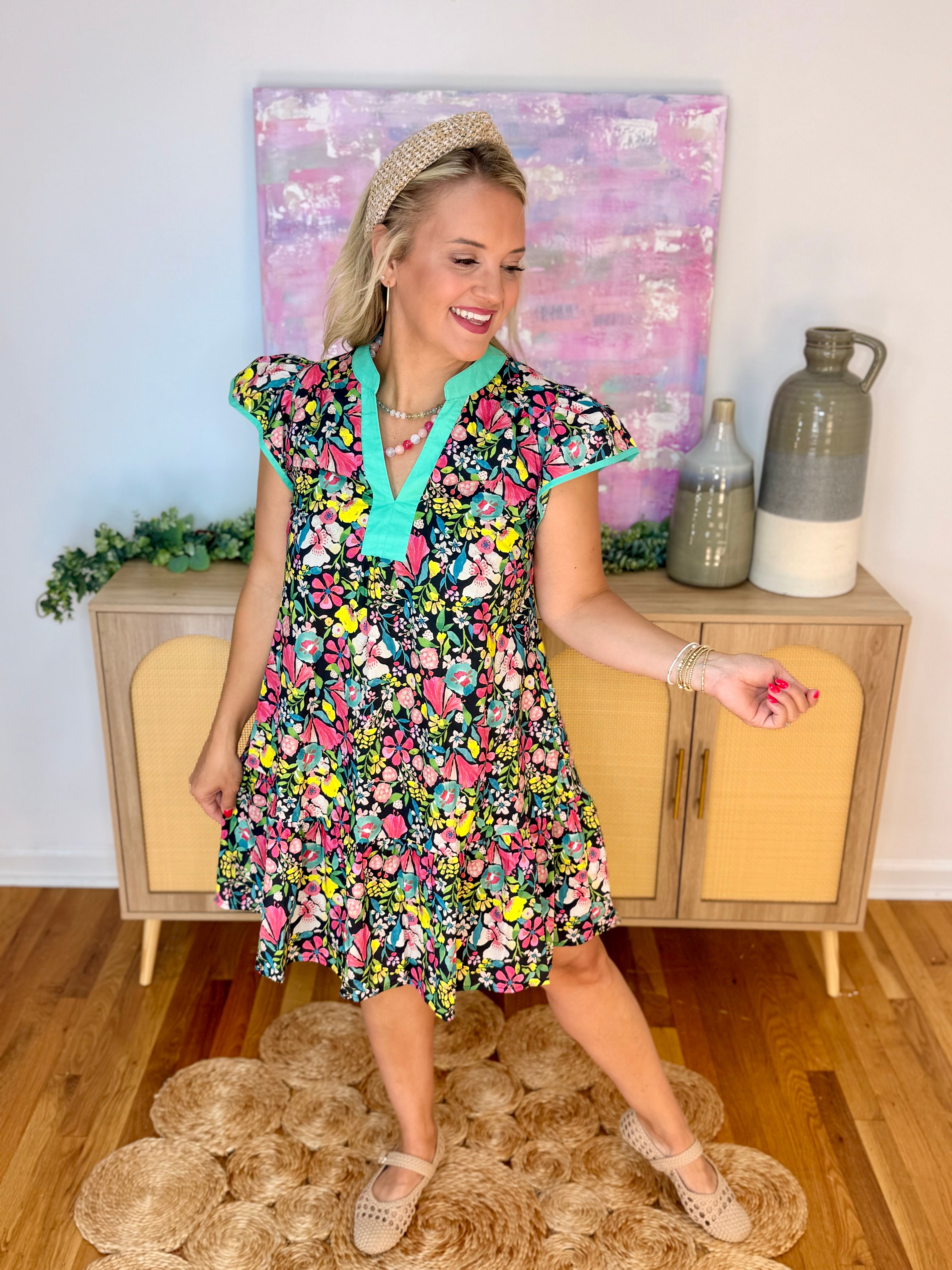 Meet Me There Dress-180 Dresses-umgee-The Lovely Closet, Women's Fashion Boutique in Alexandria, KY