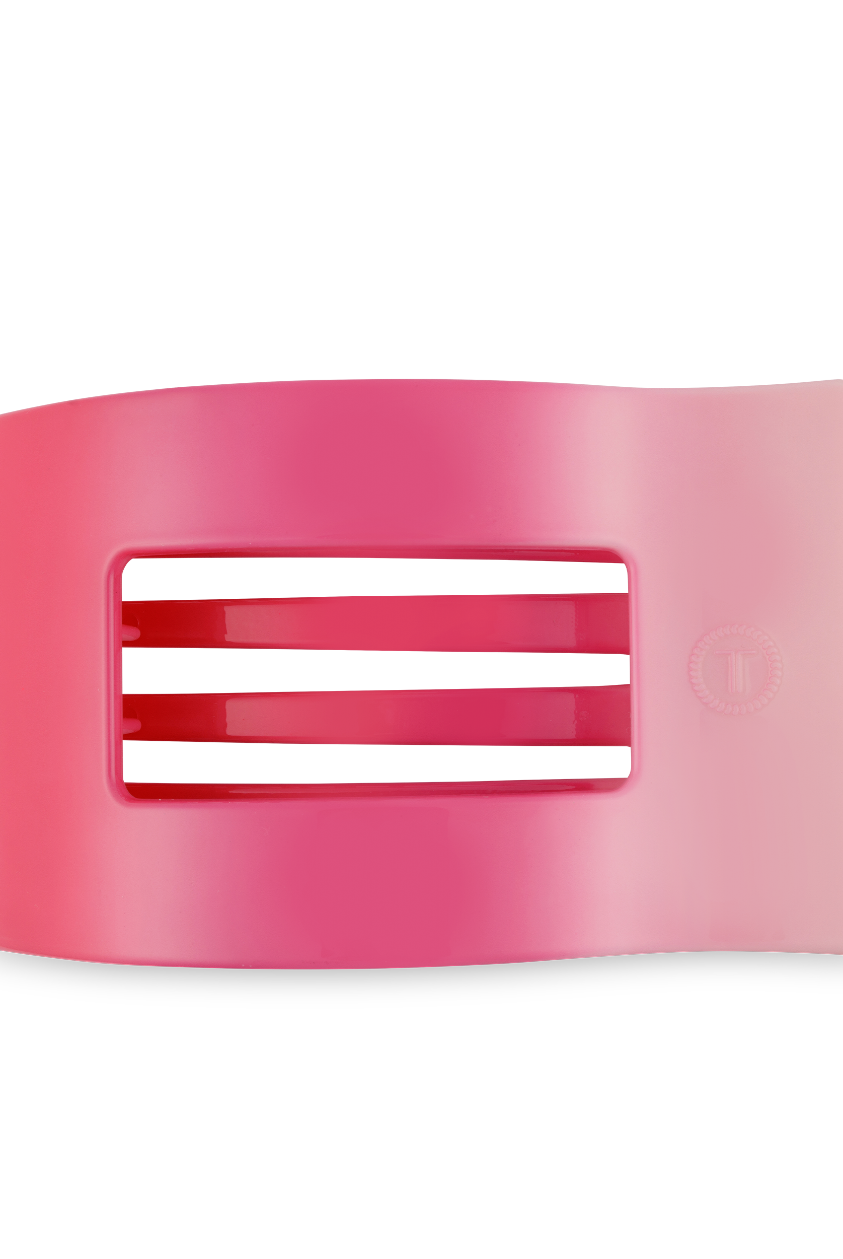 Flat Rectangle Hair Clip | Large | Kiss & Tell-300 Headwear-TELETIES-The Lovely Closet, Women's Fashion Boutique in Alexandria, KY