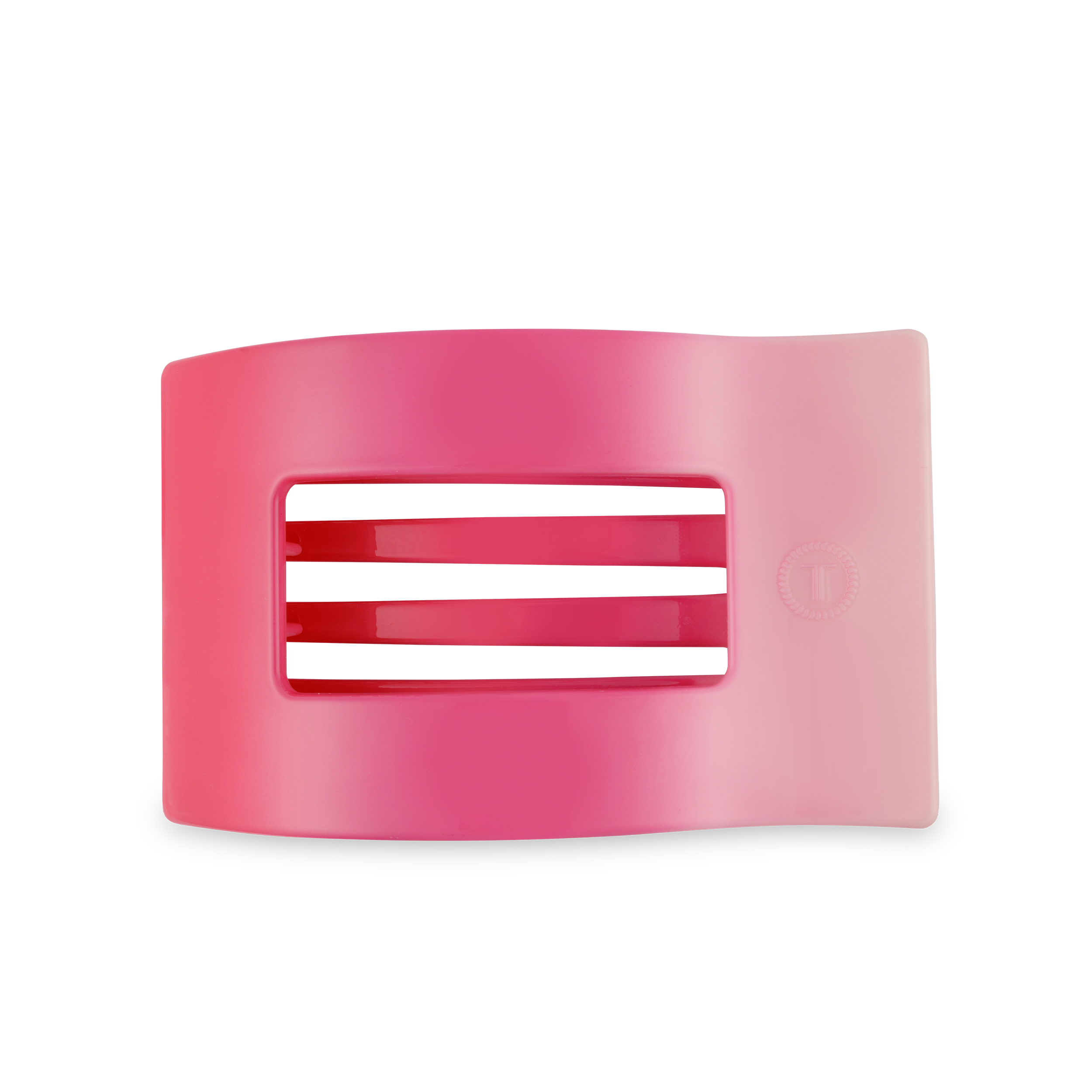 Flat Rectangle Hair Clip | Large | Kiss & Tell-300 Headwear-TELETIES-The Lovely Closet, Women's Fashion Boutique in Alexandria, KY