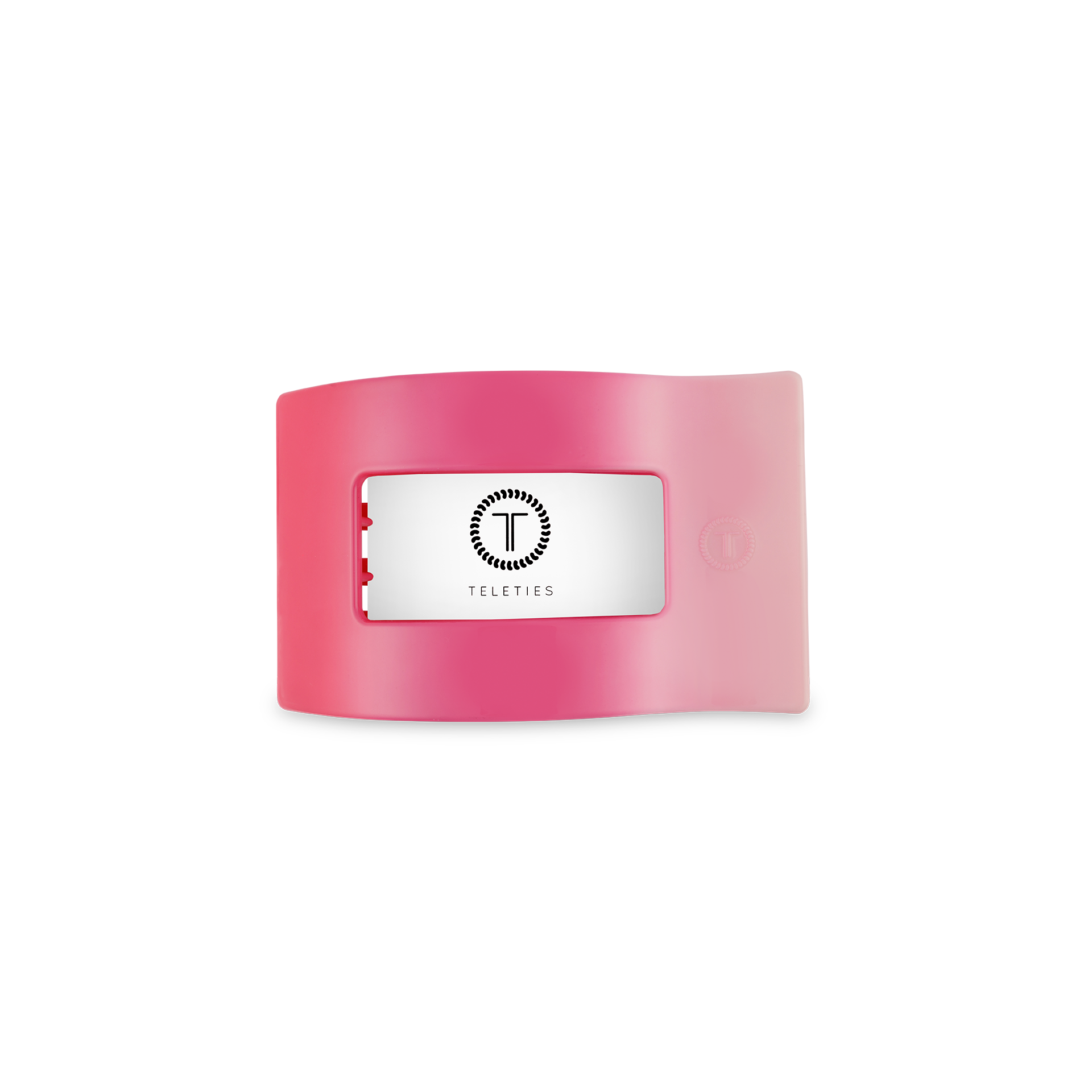 Flat Rectangle Hair Clip | Small | Kiss & Tell-300 Headwear-TELETIES-The Lovely Closet, Women's Fashion Boutique in Alexandria, KY